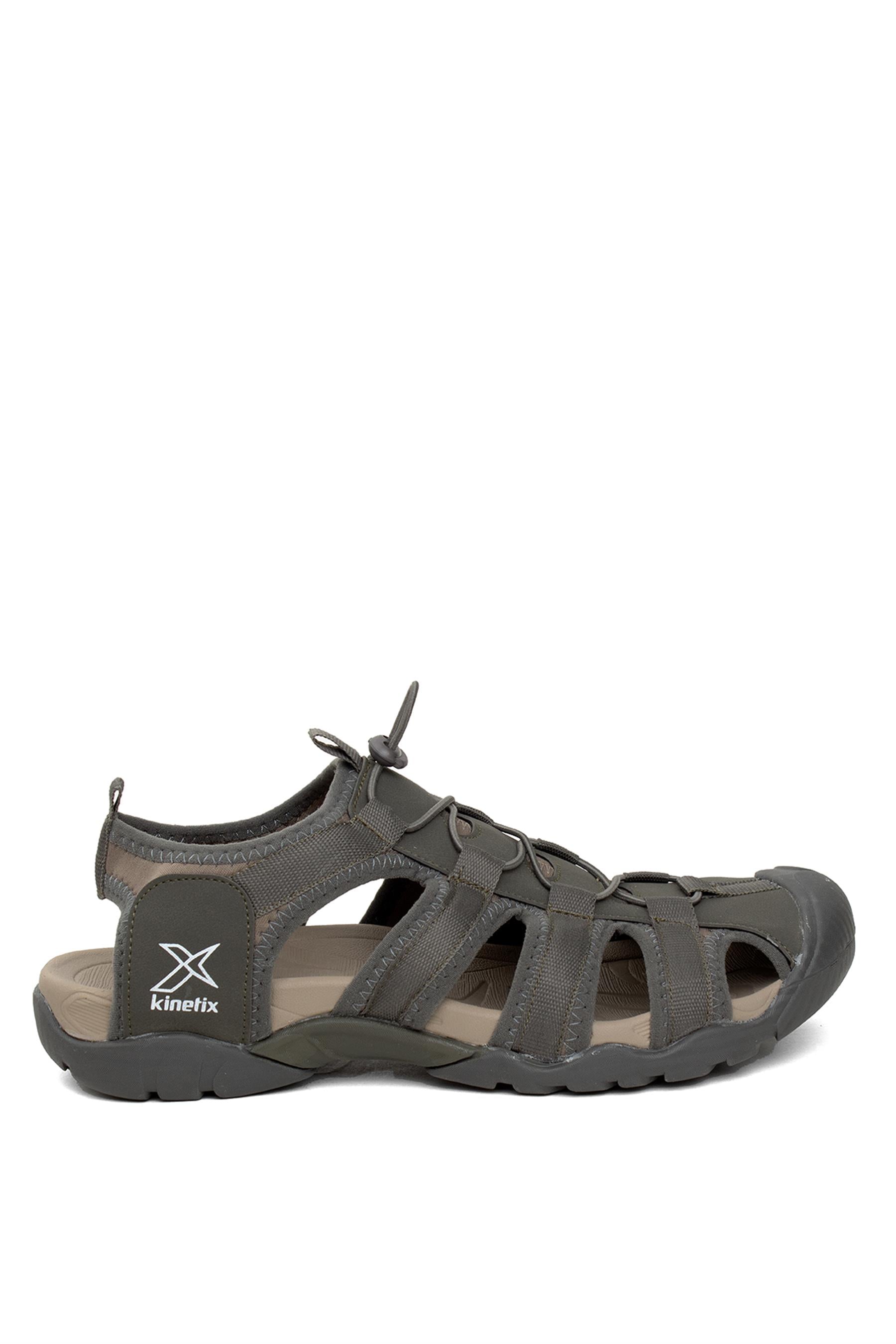 Kinetix 101613317 Wiltord Erkek Düz Sandalet Haki