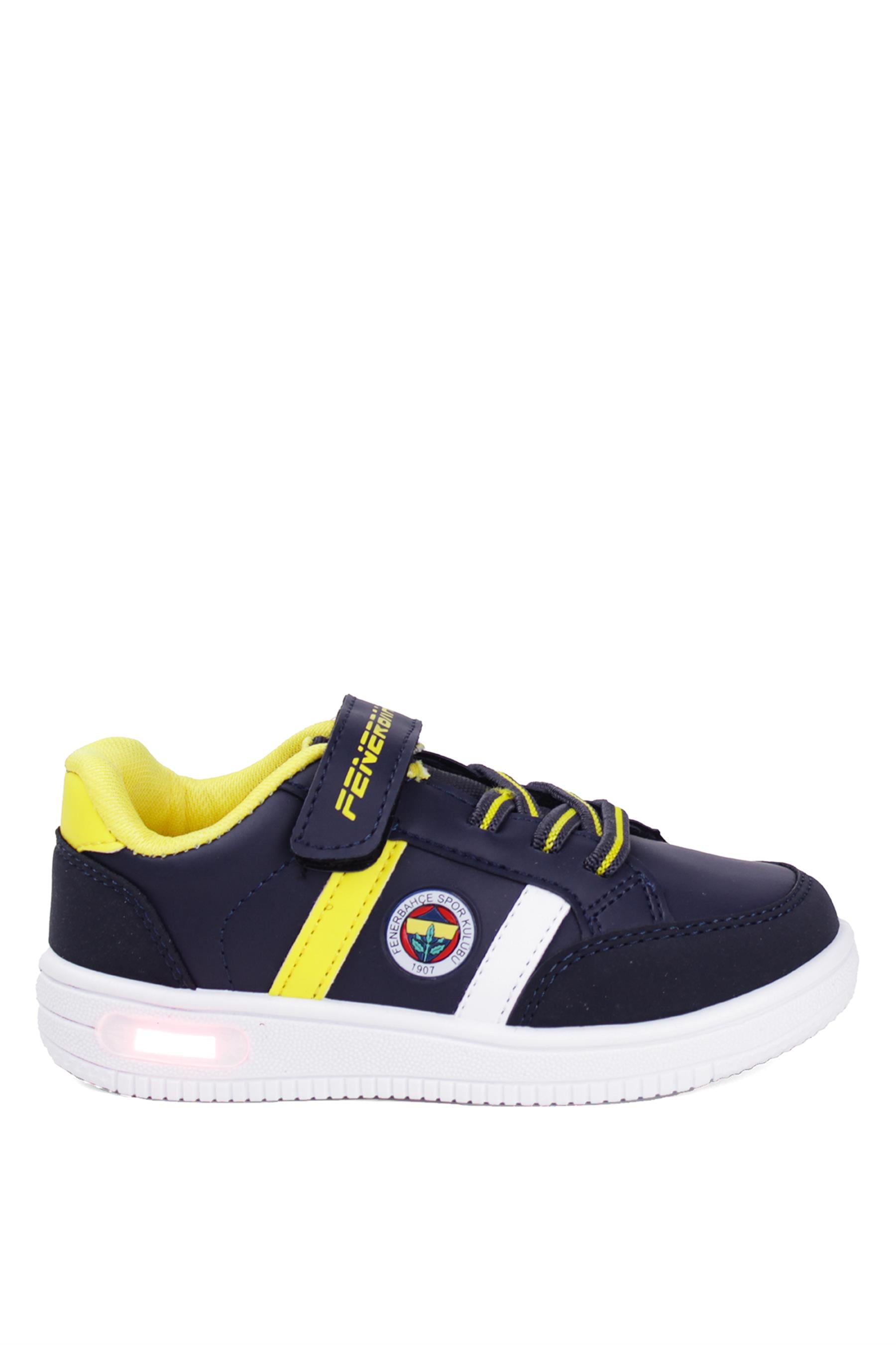 Kinetix 101893465 4F Malibu PU FB 4PR Patik Erkek Çocuk Klasik Sneaker Lacivert