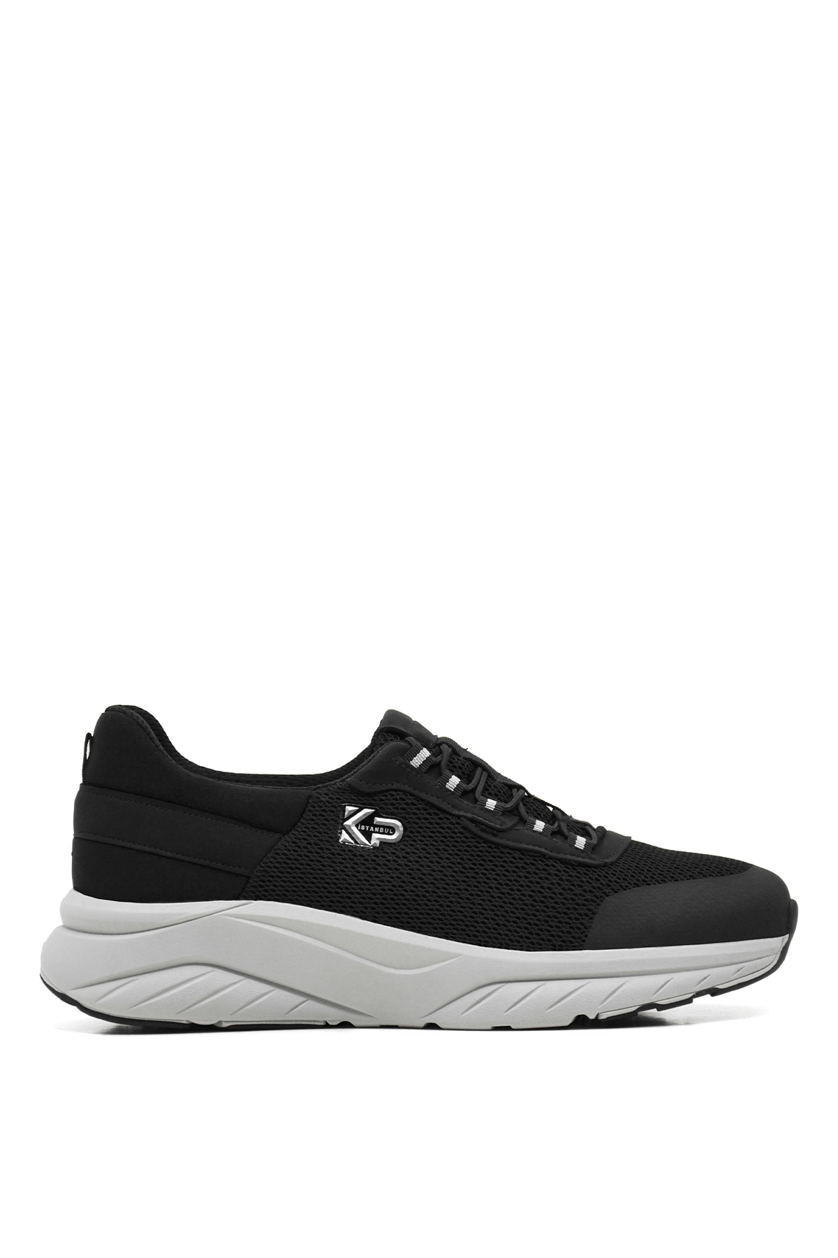 King Paolo H1267 Koala Erkek Memory Foam Klasik Sneaker Siyah