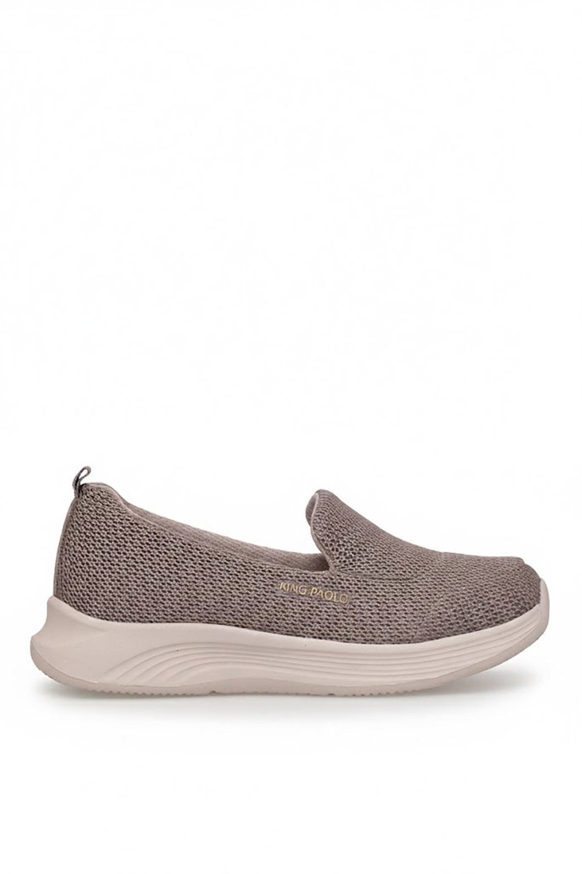King Paolo H5182 Cips Krakers Kadın Memory Foam Klasik Sneaker Vizon