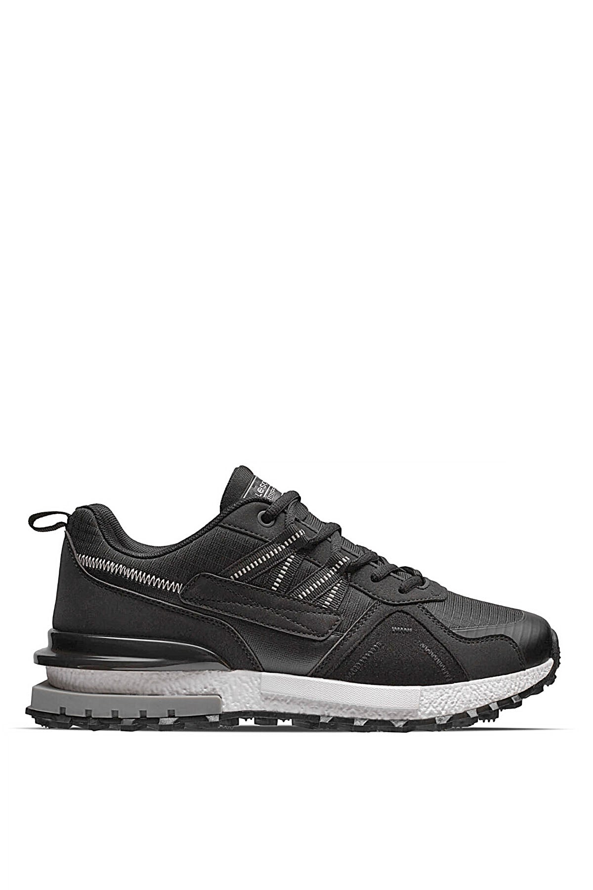 Lescon 25NAE00CSMSM Cosmos Walking Erkek Klasik Sneaker Siyah