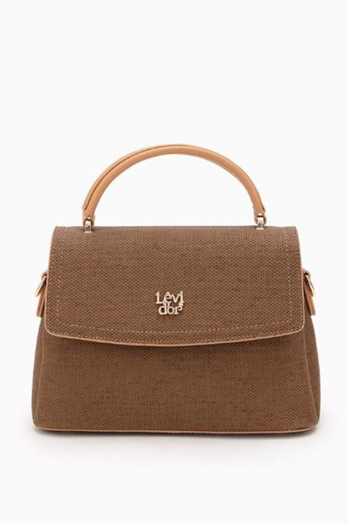 Levidor 930064 Kadın El Çantası Kahverengi