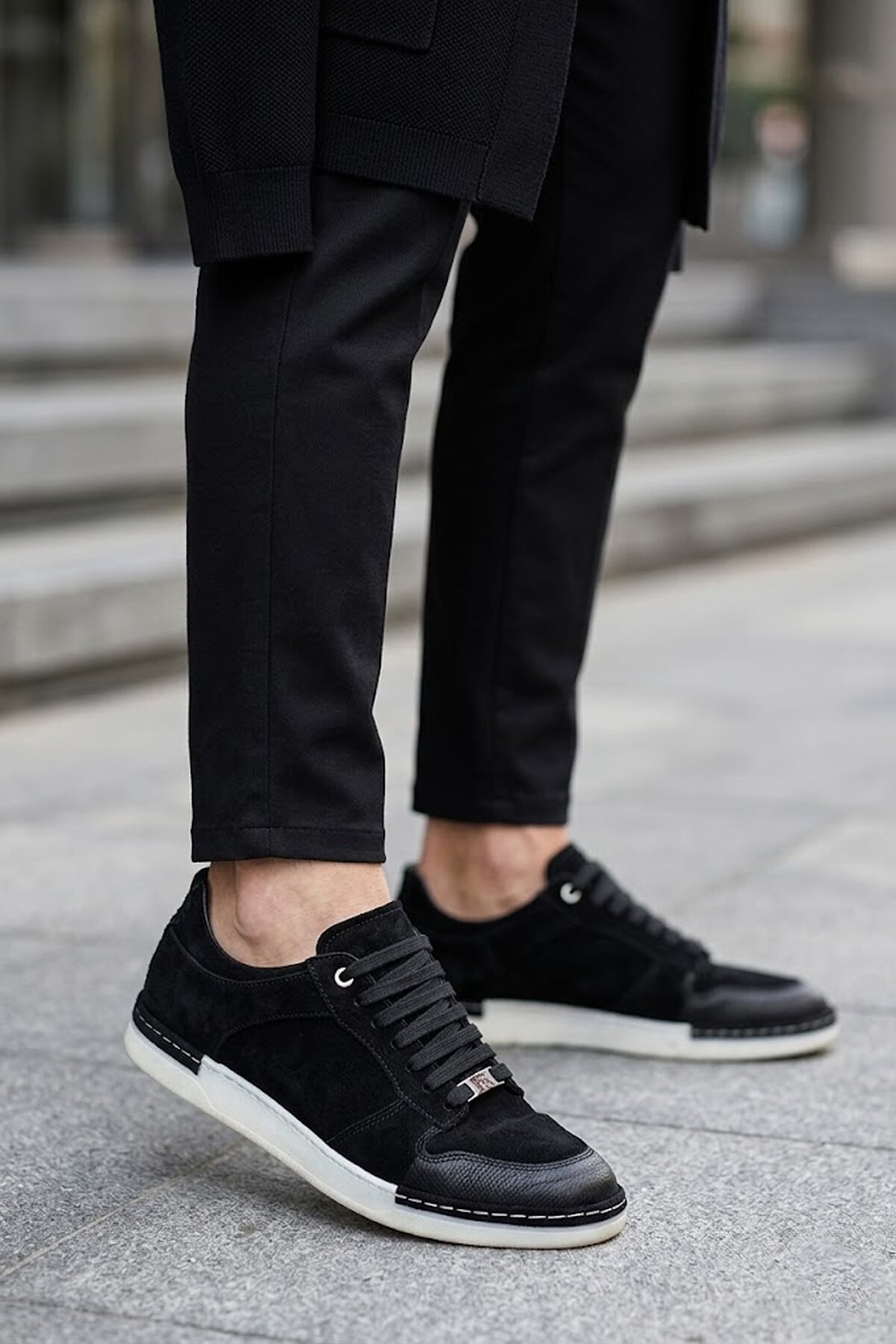 Luciano Bellini 26K-C27701 Formal Erkek Casual Ayakkabı Siyah