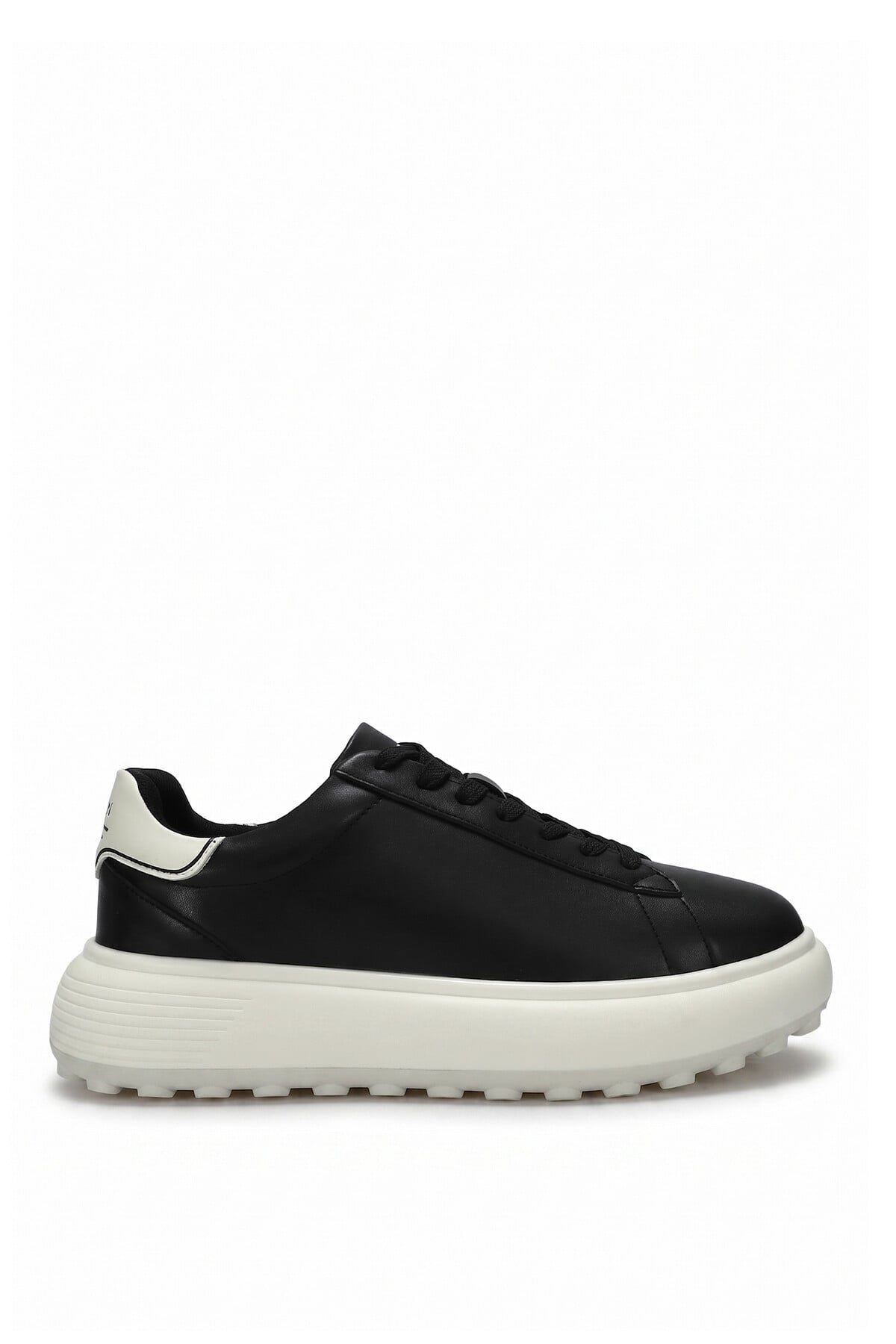 Lufian 111230270 Rainbow Erkek Hakiki Deri Klasik Sneaker Siyah