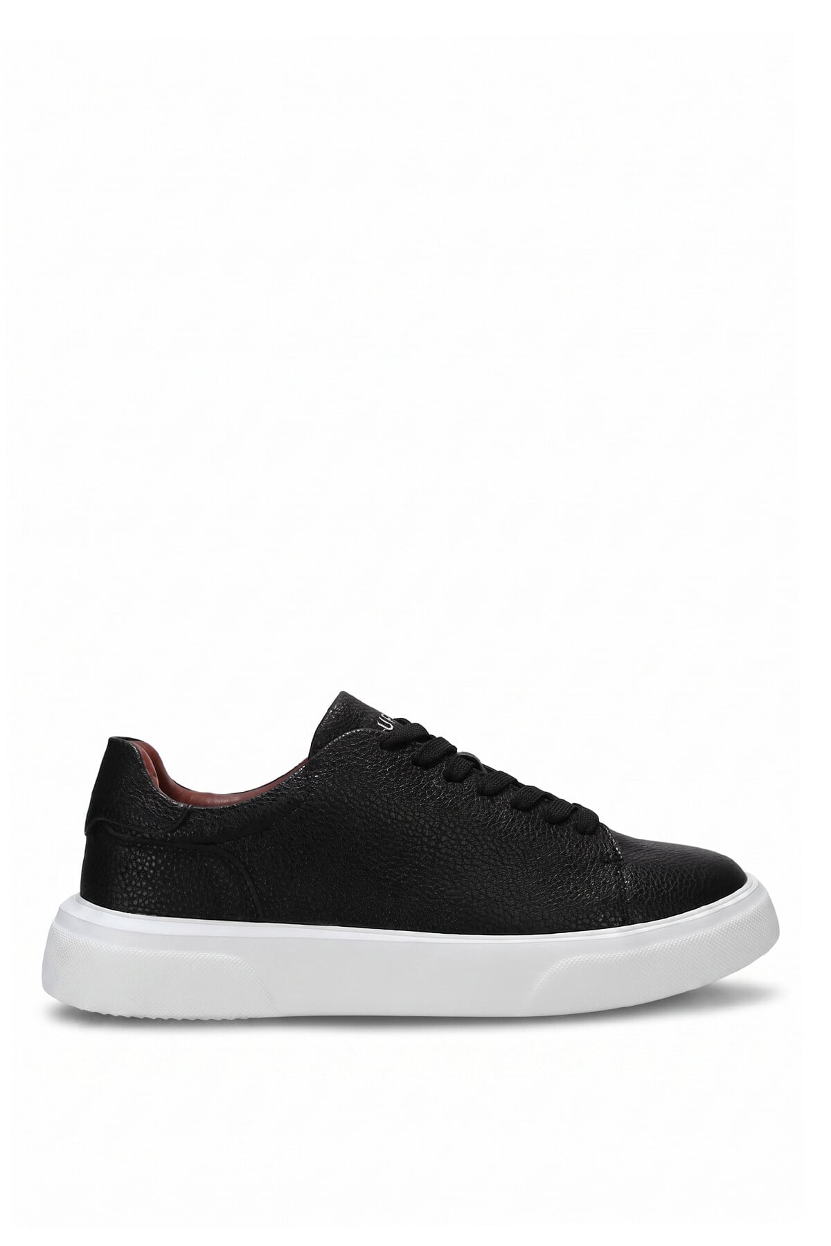 Lufian 111230280 Tommy Erkek Hakiki Deri Klasik Sneaker Siyah