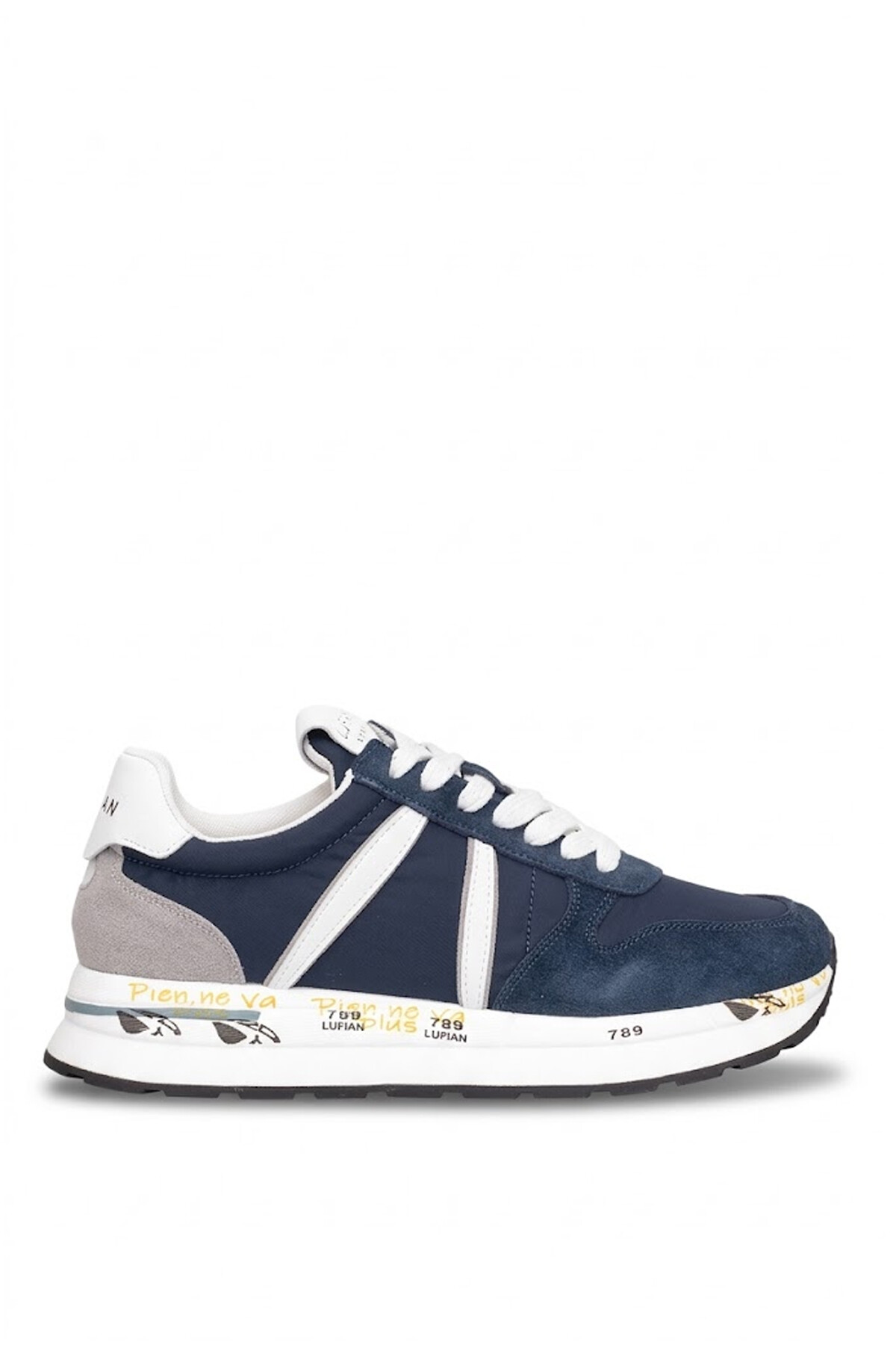 Lufian 111230305 Rex Erkek Hakiki Deri Klasik Sneaker Lacivert