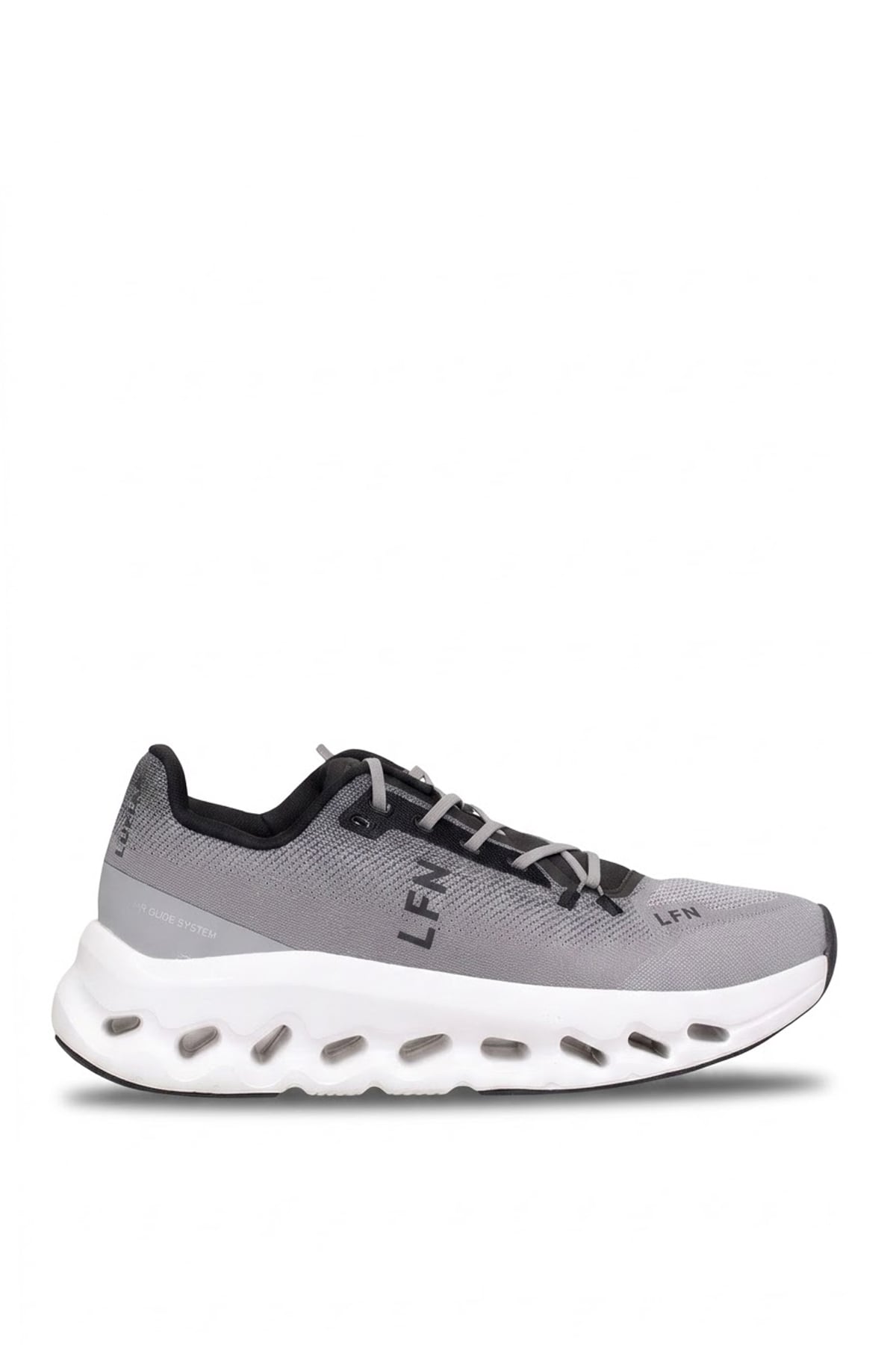 Lufian 111230316 Troy Erkek Hakiki Deri Klasik Sneaker Gri