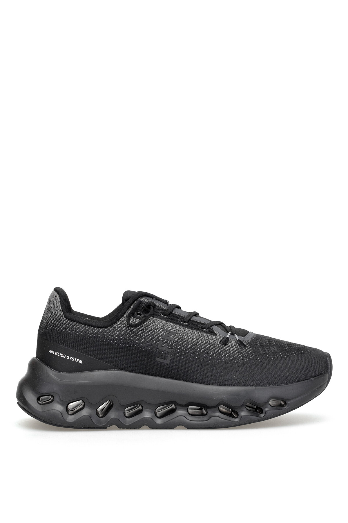 Lufian 111230316 Troy Erkek Hakiki Deri Klasik Sneaker Siyah