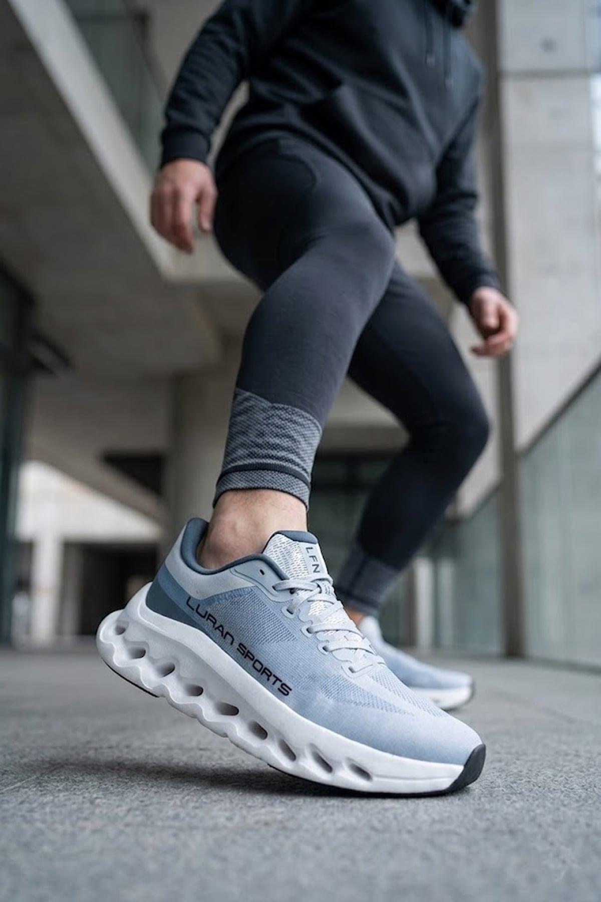 Lufian 111230320 Hunter Erkek Klasik Sneaker Mavi