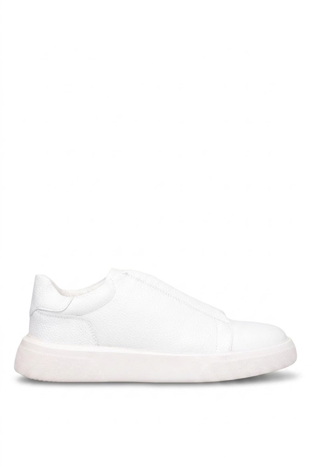 Lufian 111230330 Dante Erkek Hakiki Deri Klasik Sneaker Beyaz