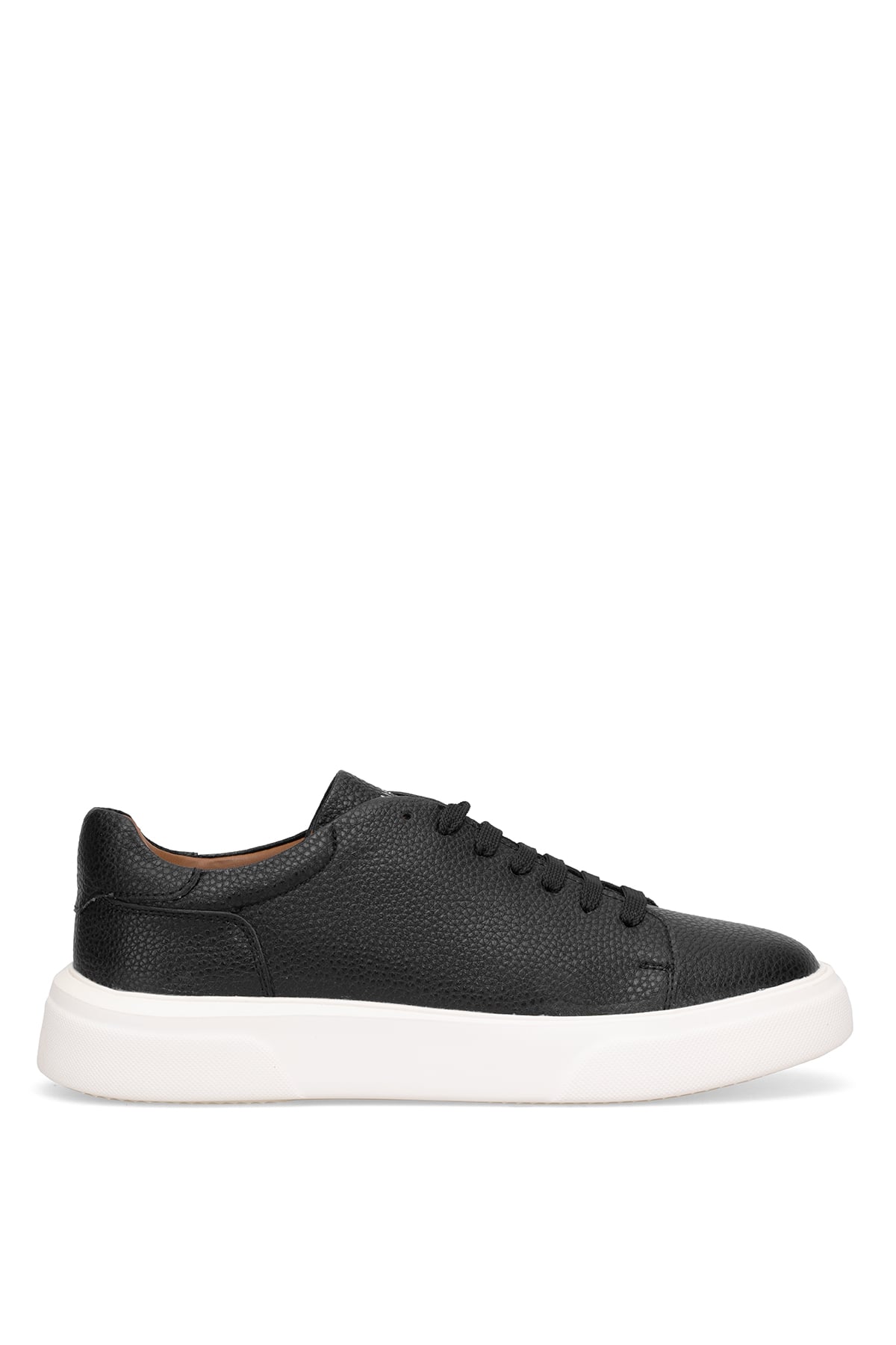 Lufian 112230222 Tommy 25K Erkek Hakiki Deri Klasik Sneaker Siyah