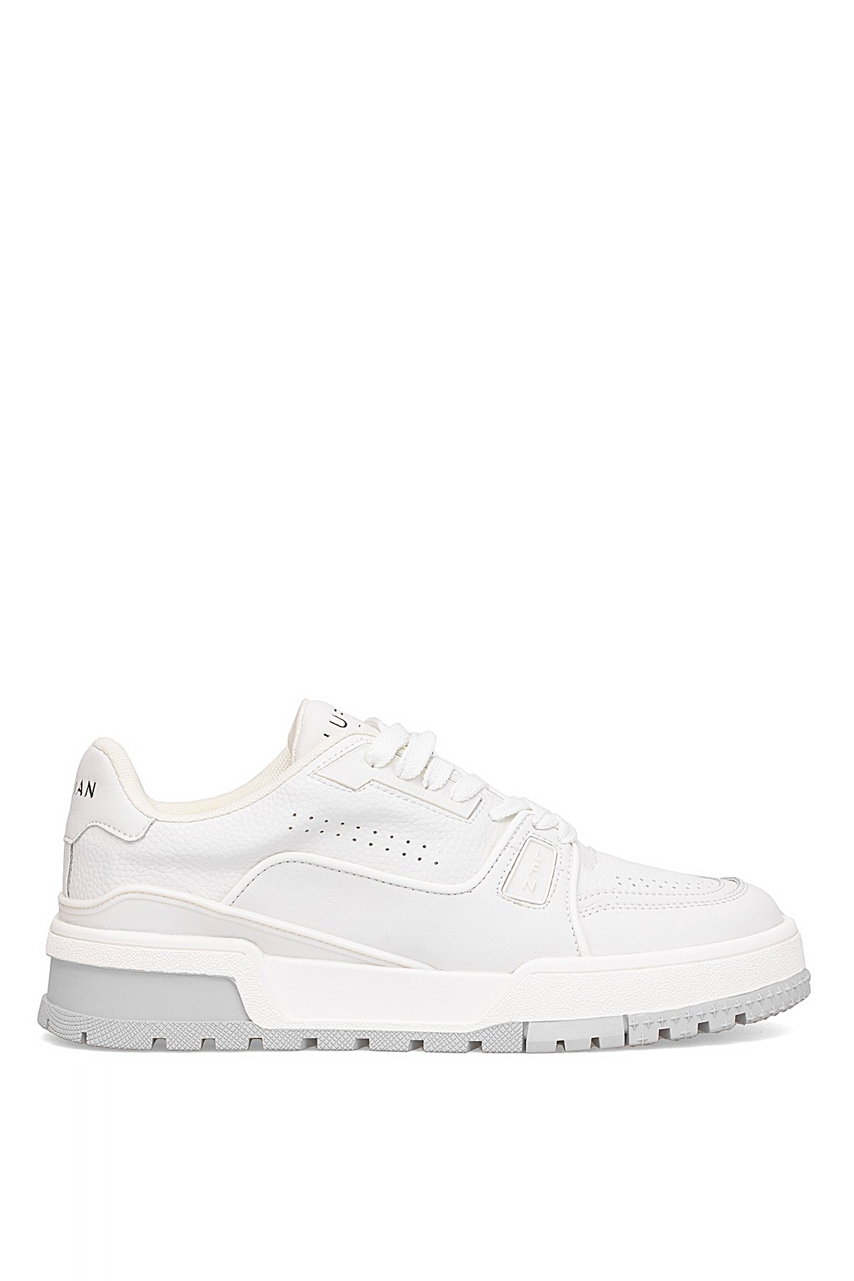 Lufian 112230250 Albert 25K Erkek Hakiki Deri Klasik Sneaker Beyaz