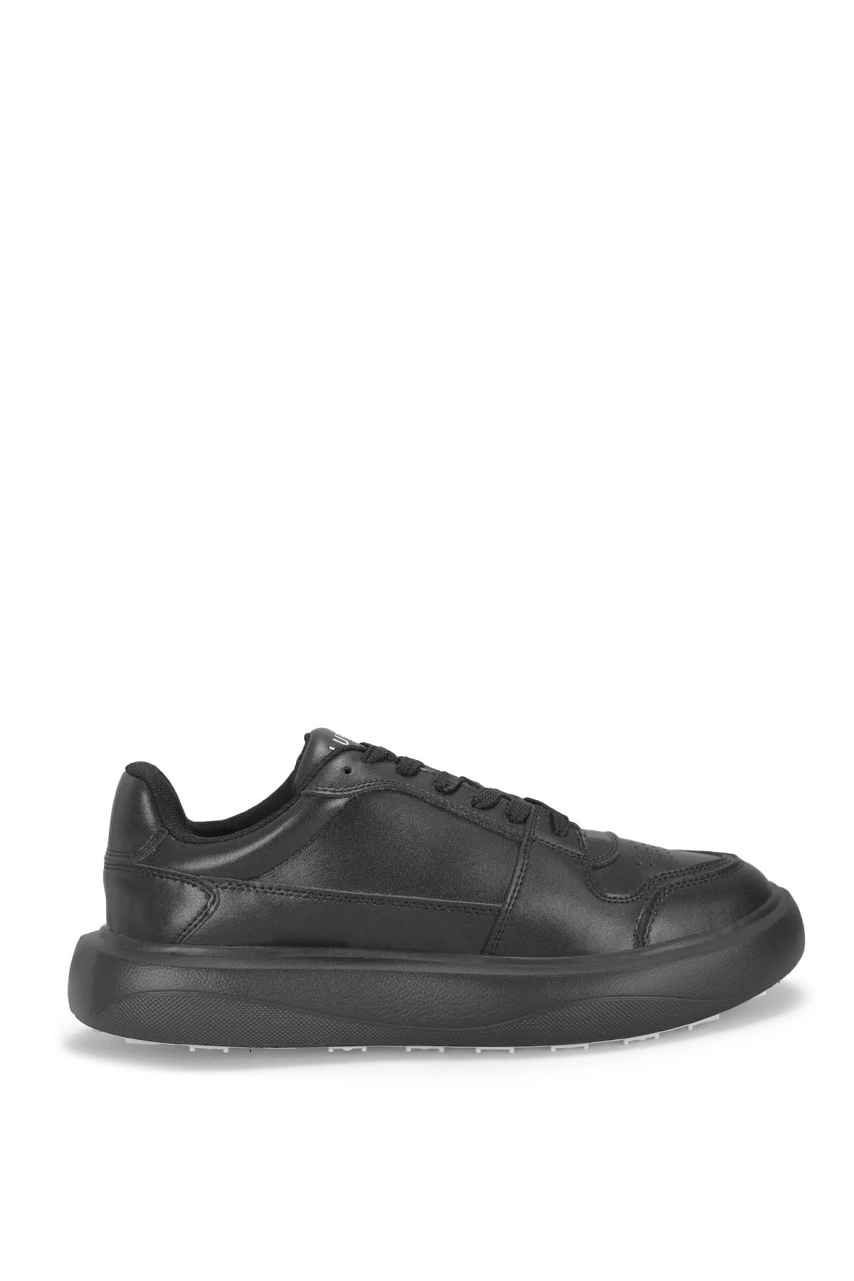 Lufian 112230251 Mateas Erkek Hakiki Deri Klasik Sneaker Siyah