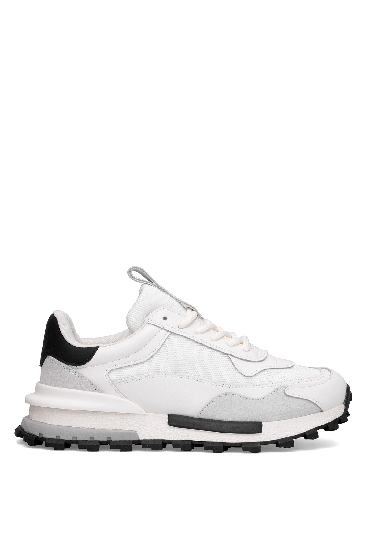 Lufian 112230265 Henry Erkek Hakiki Deri Klasik Sneaker Beyaz