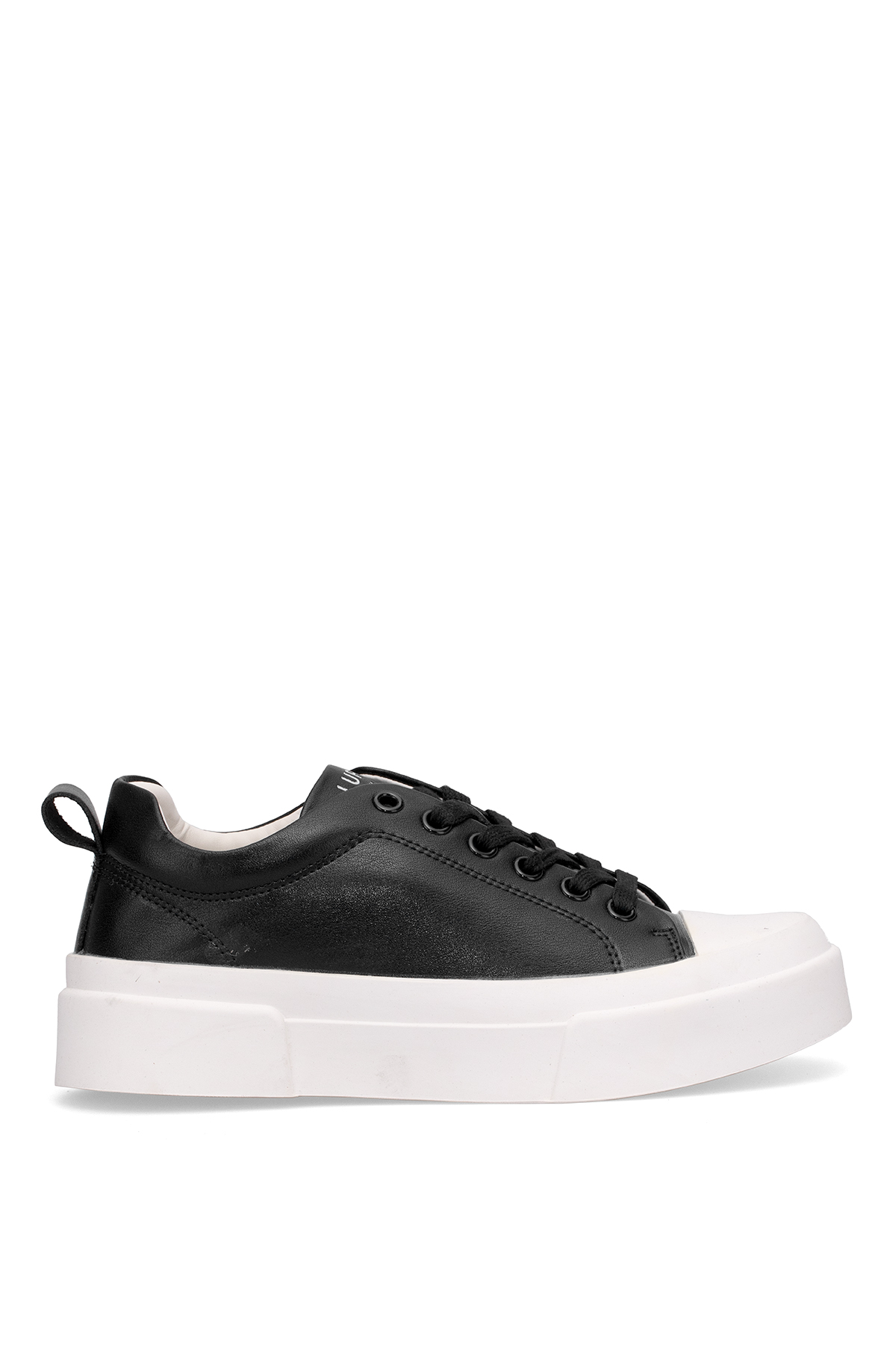 Lufian 121230038 Mia Kadın Hakiki Deri Klasik Sneaker Siyah