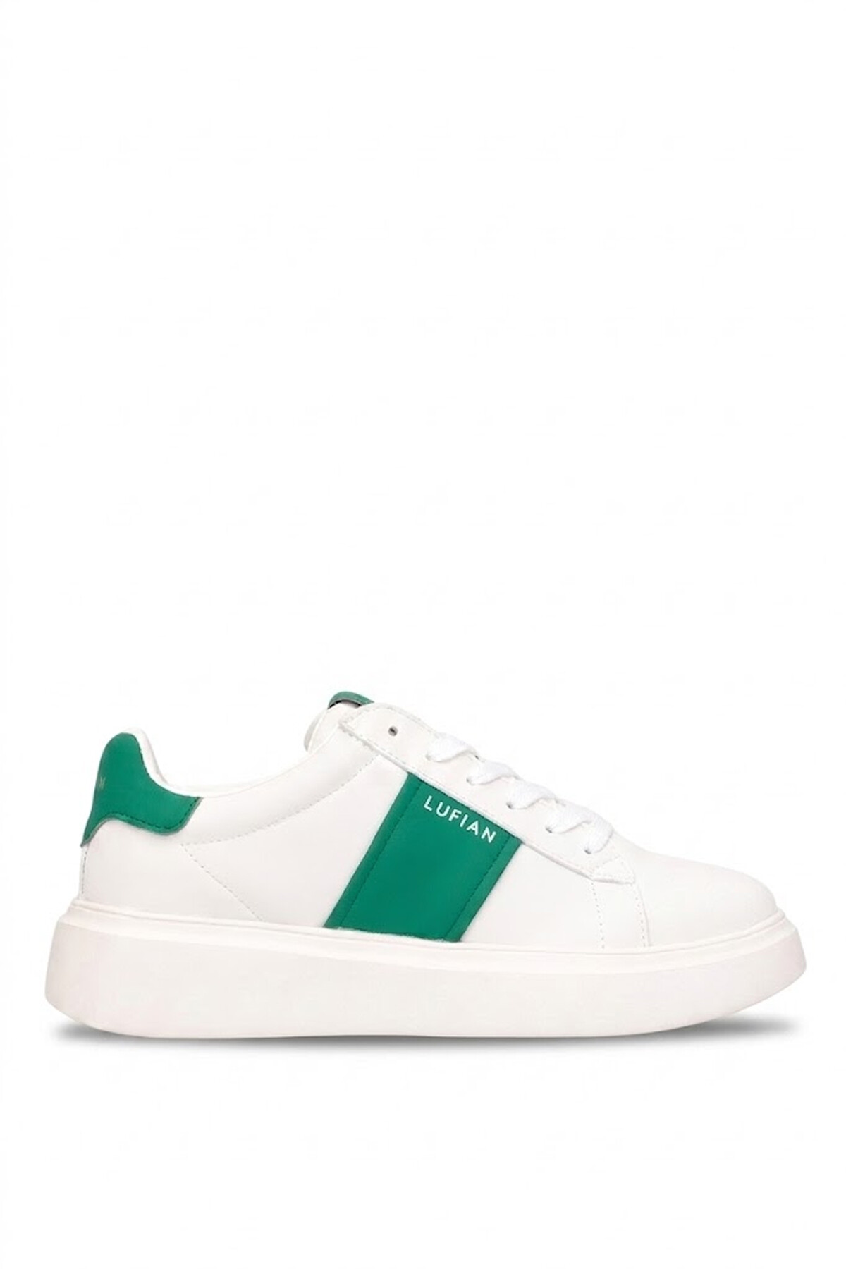Lufian 121230055 Luna Kadın Hakiki Deri Klasik Sneaker Yeşil