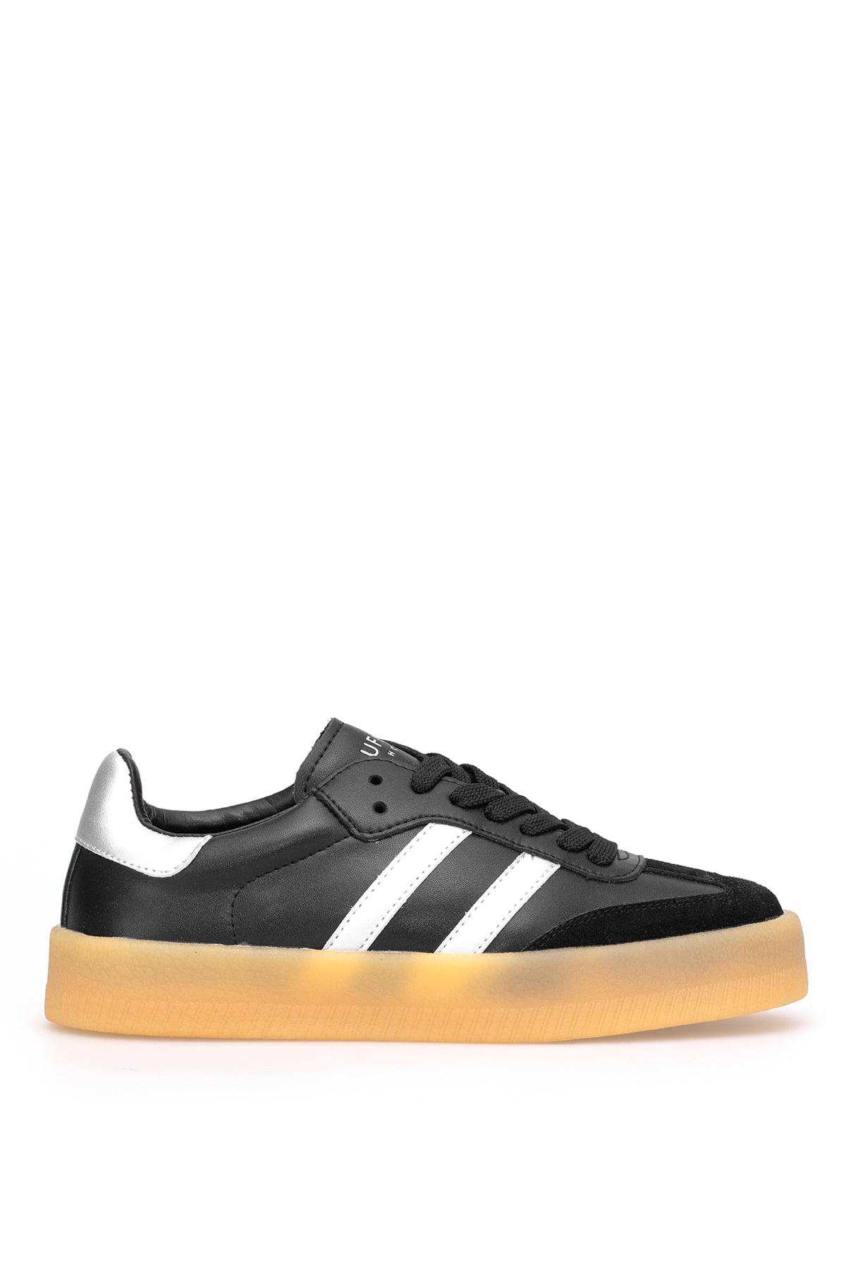 Lufian 122230030 Stella 25K Kadın Hakiki Deri Klasik Sneaker Siyah