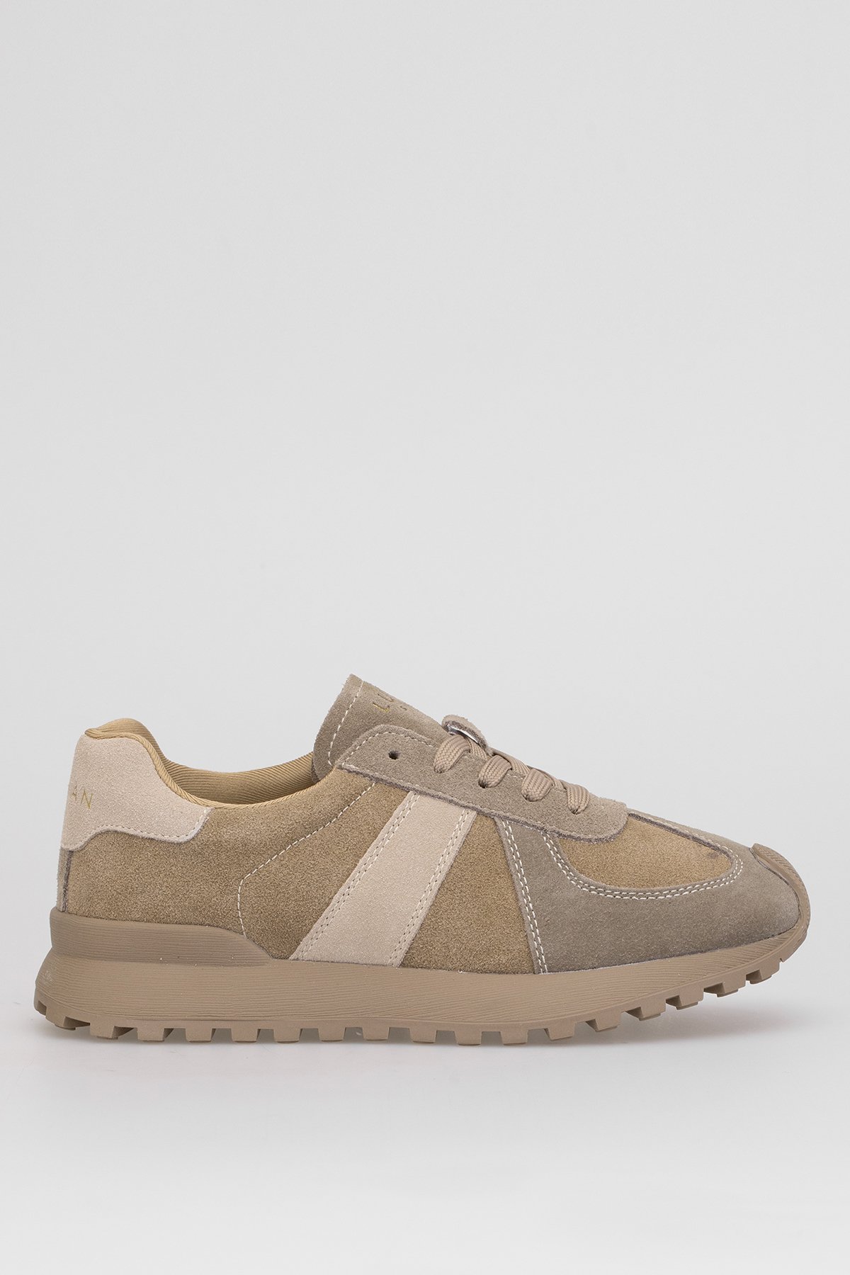 Lufian 122230034 Doris Kadın Hakiki Deri Klasik Sneaker Camel