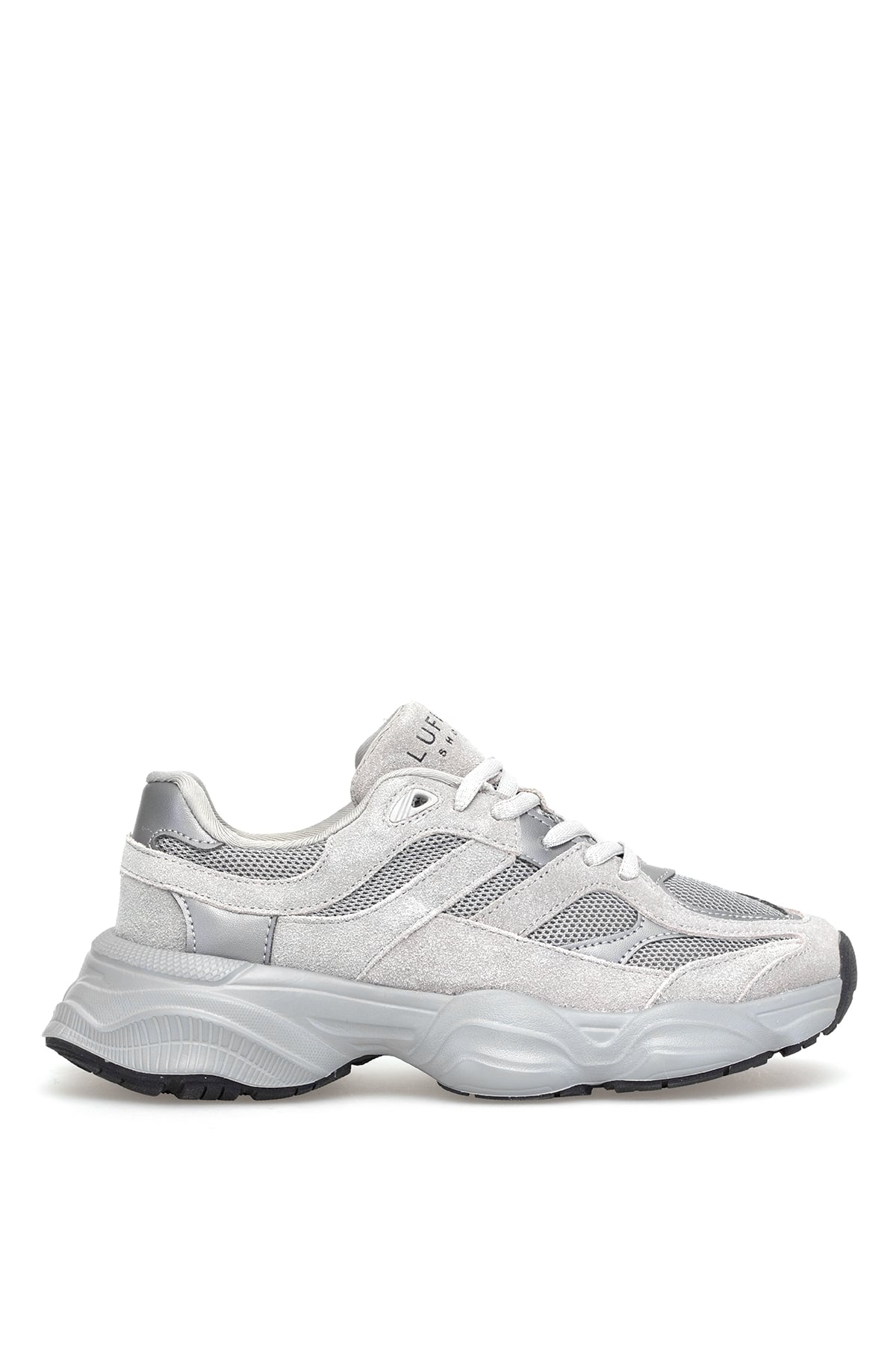 Lufian 122230036 Mery Kadın Hakiki Deri Klasik Sneaker Gri