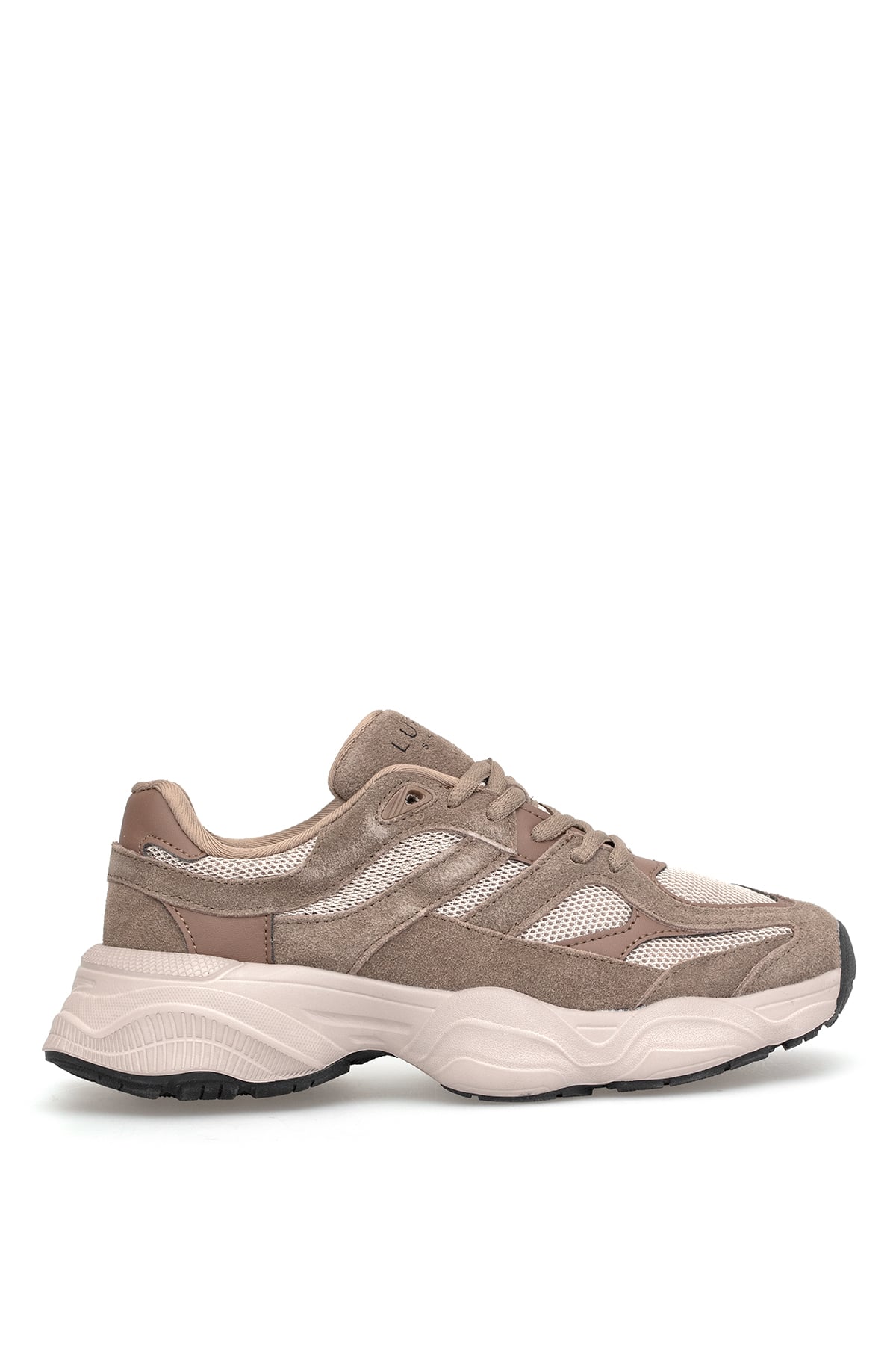 Lufian 122230036 Mery Kadın Hakiki Deri Klasik Sneaker Kum