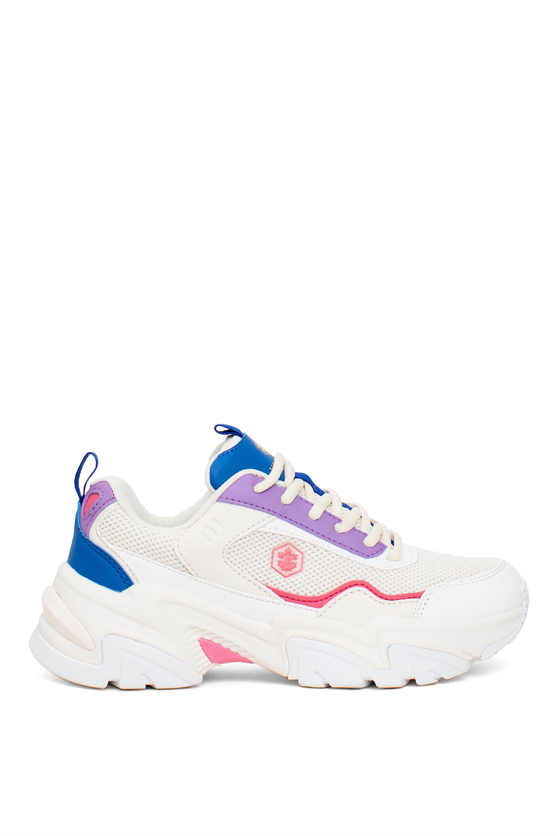 Lumberjack 101389019 Joanna Kadın Sneaker Beyaz - Lila