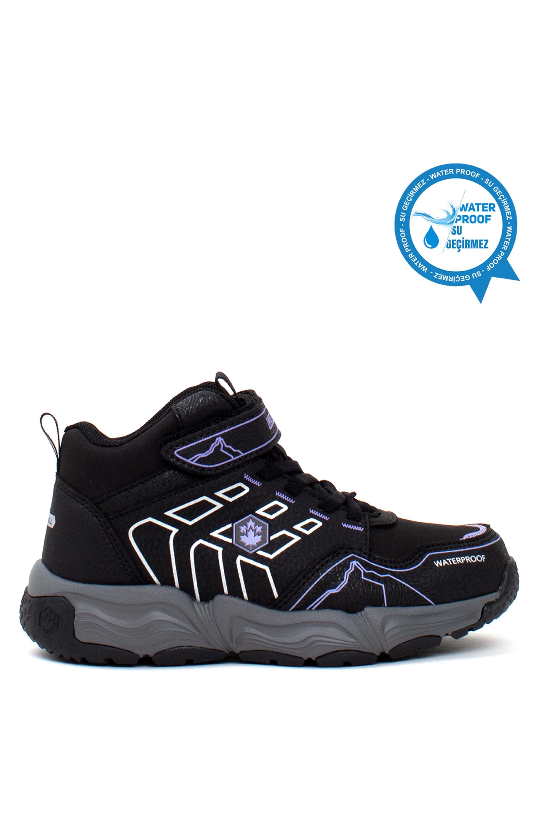 Lumberjack 101392778 Raptor Hi Kız Çocuk Outdoor Siyah - Lila