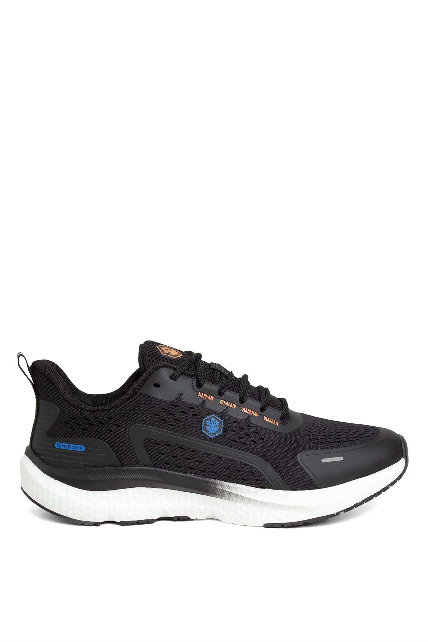 Lumberjack 101498155 Toliver Erkek Sneaker Siyah - Turuncu