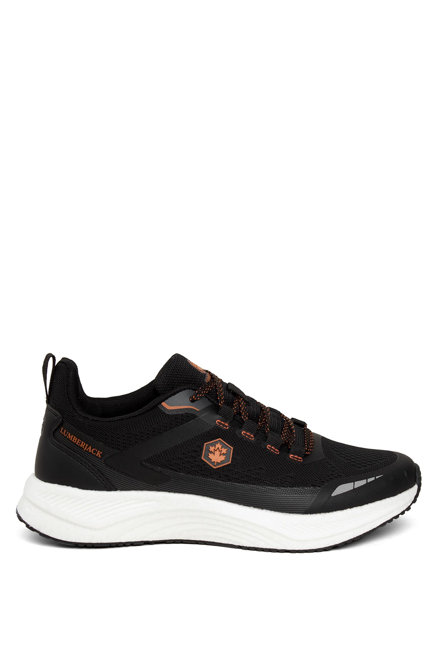 Lumberjack 101498217 Willy Erkek Sneaker Siyah - Turuncu