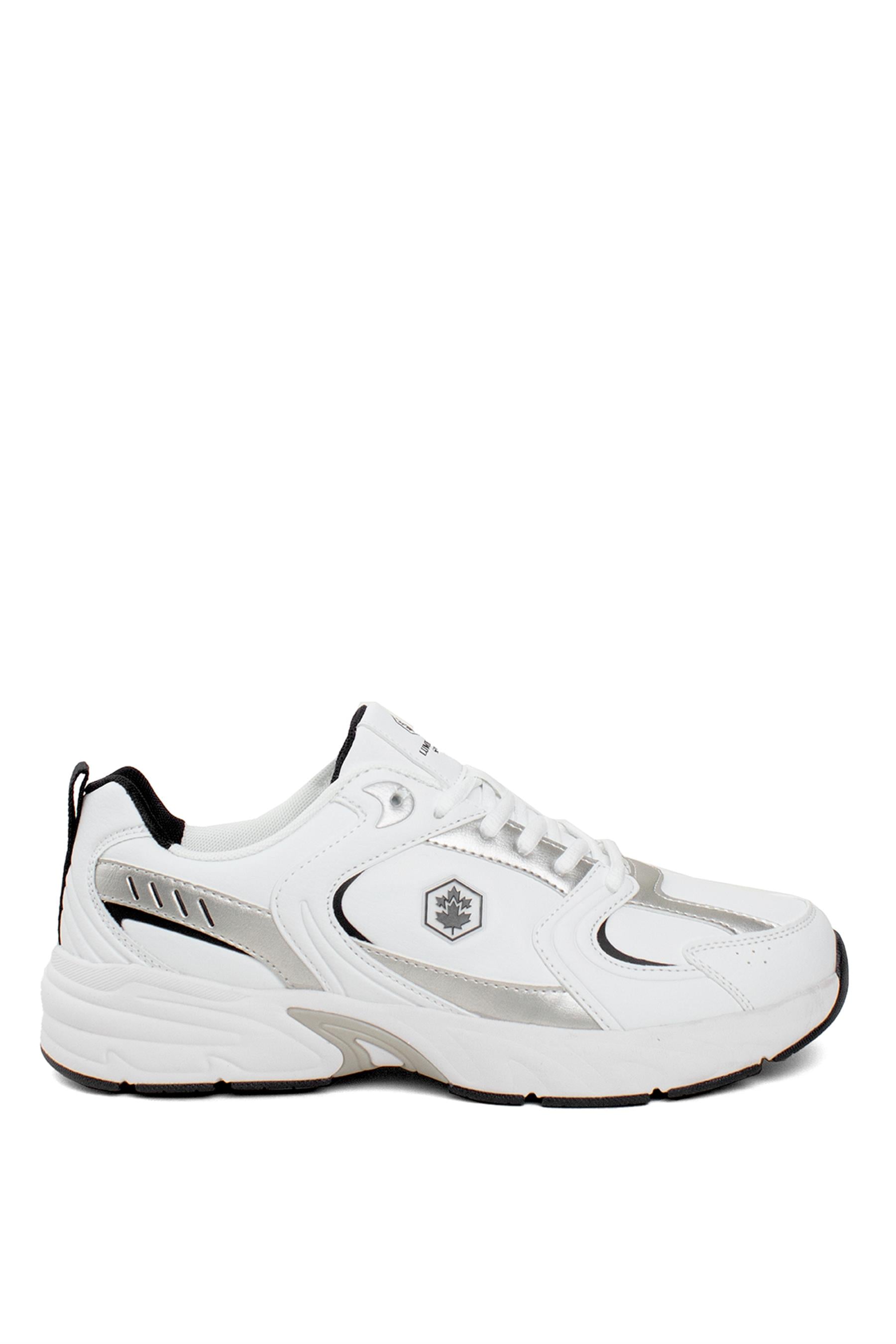 Lumberjack 101782818 4W Pol PU 4PR Erkek Klasik Sneaker Beyaz - Lacivert