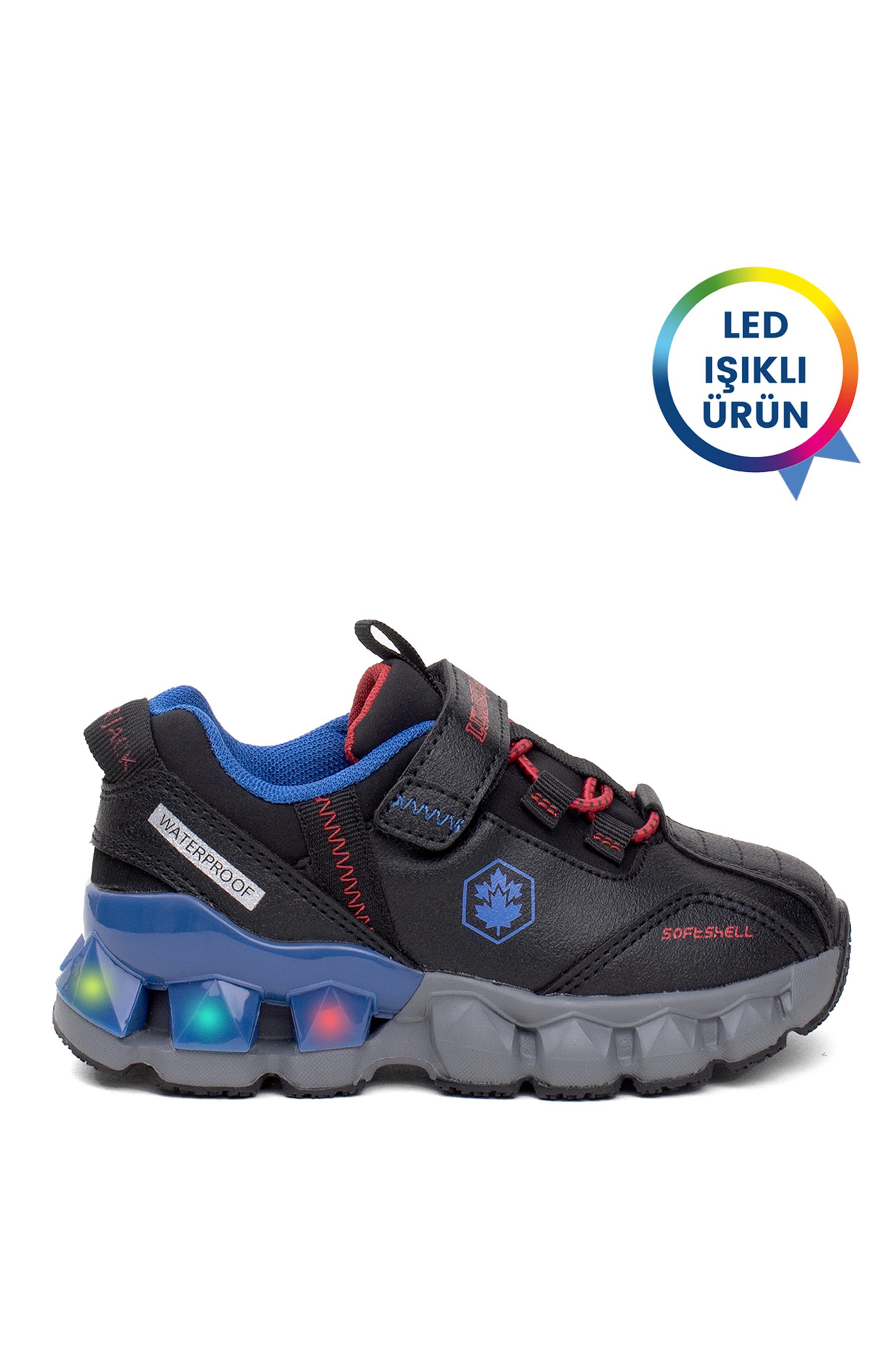 Lumberjack 101887080 4W Nimo 4PR Filet Erkek Çocuk Outdoor Ayakkabı Siyah