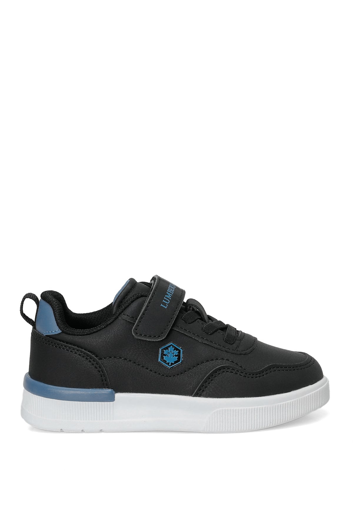 Lumberjack 102697158 6W Rich JR 6PR Filet Erkek Çocuk Klasik Sneaker Siyah - Mavi