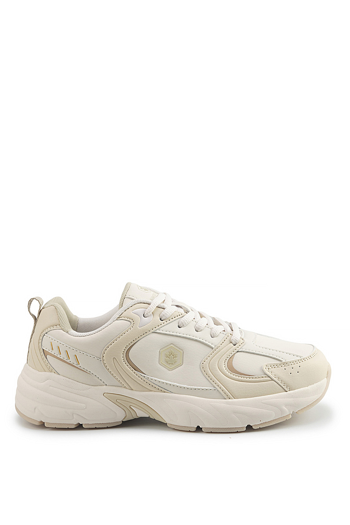 Lumberjack A102015967 5W Pol Wmn Pu 5PR Kadın Klasik Sneaker Bej