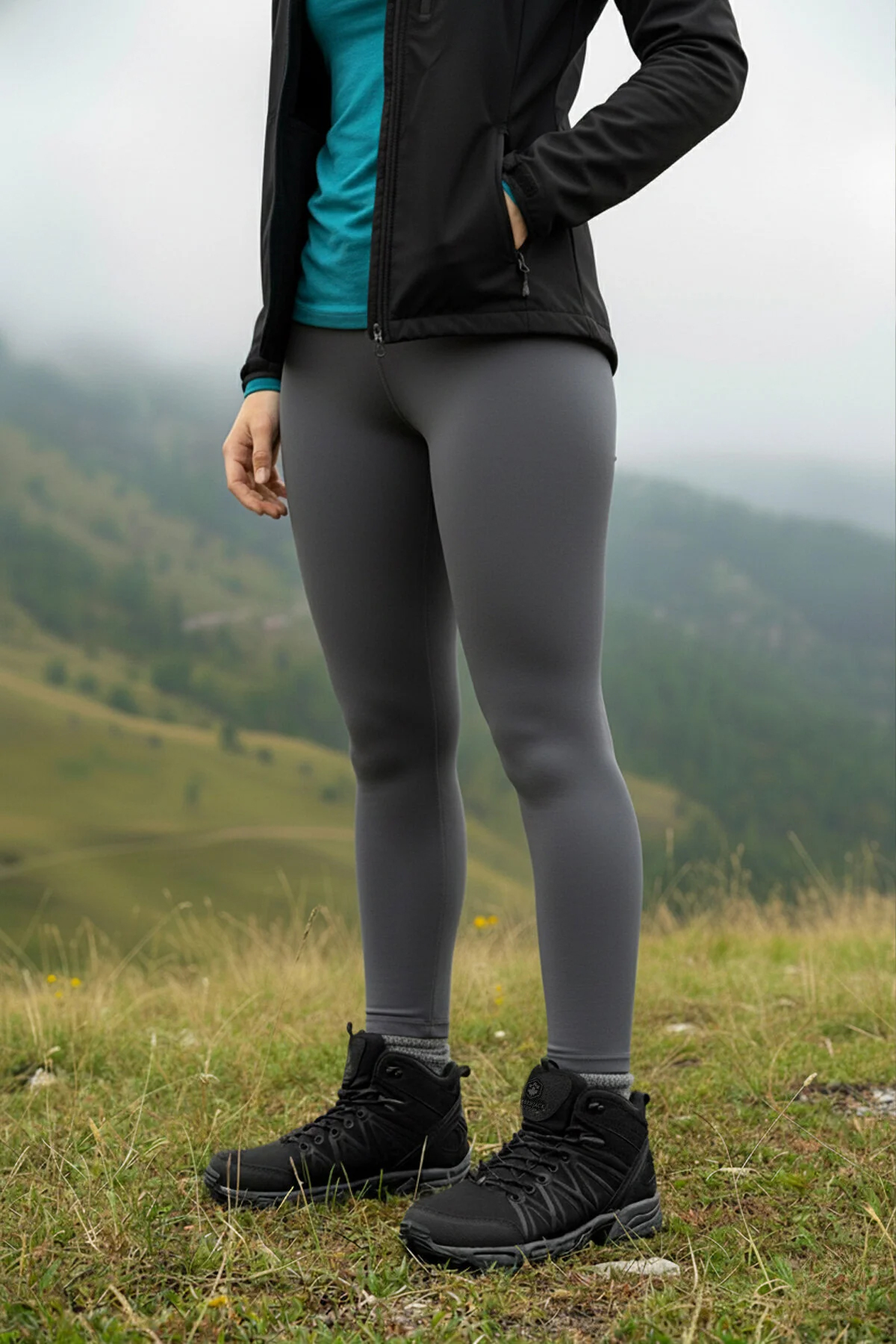 Lumberjack A102026617 5W Shell Hi G 5PR Garson Erkek Outdoor Bot Siyah