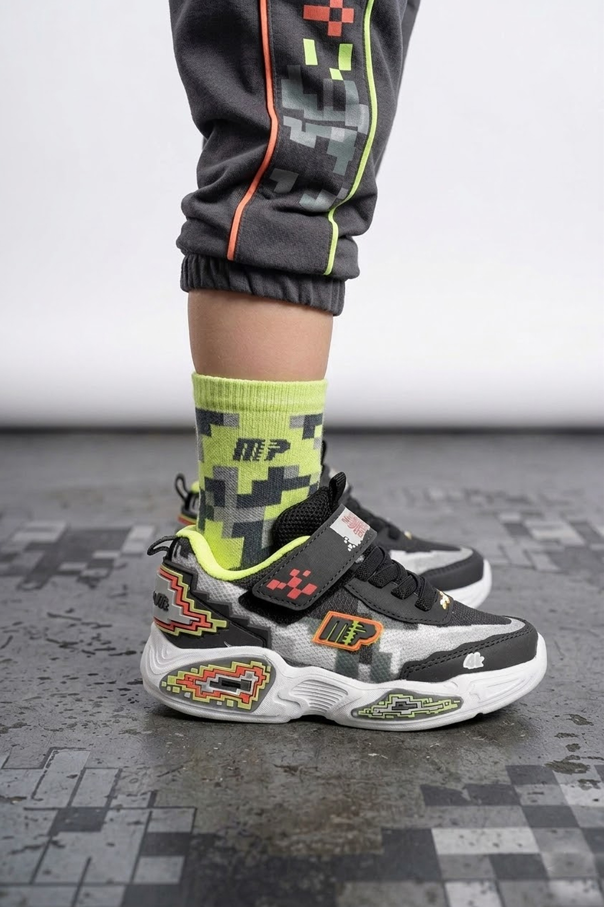 M.P 261-3602PT Erkek Çocuk Yürüyüş Ayakkabısı Lacivert