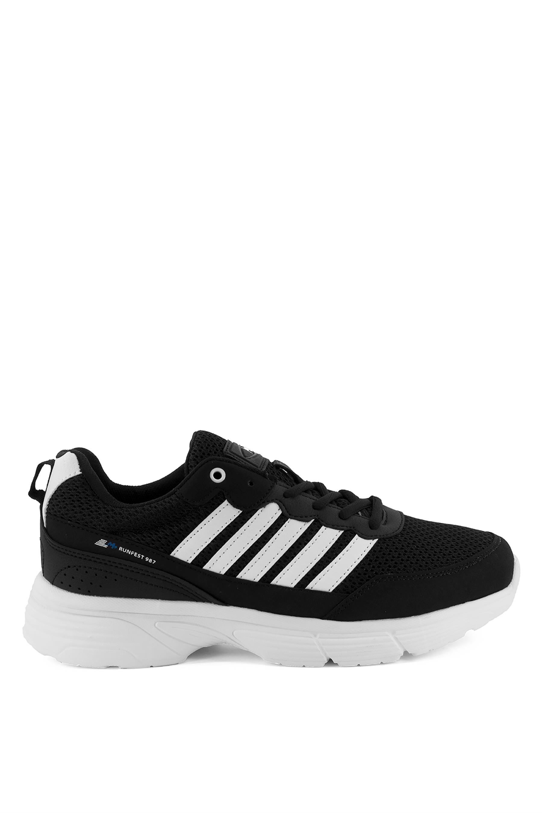 M.P 231-1001MR Erkek Spor Ayakkabı Siyah - Beyaz