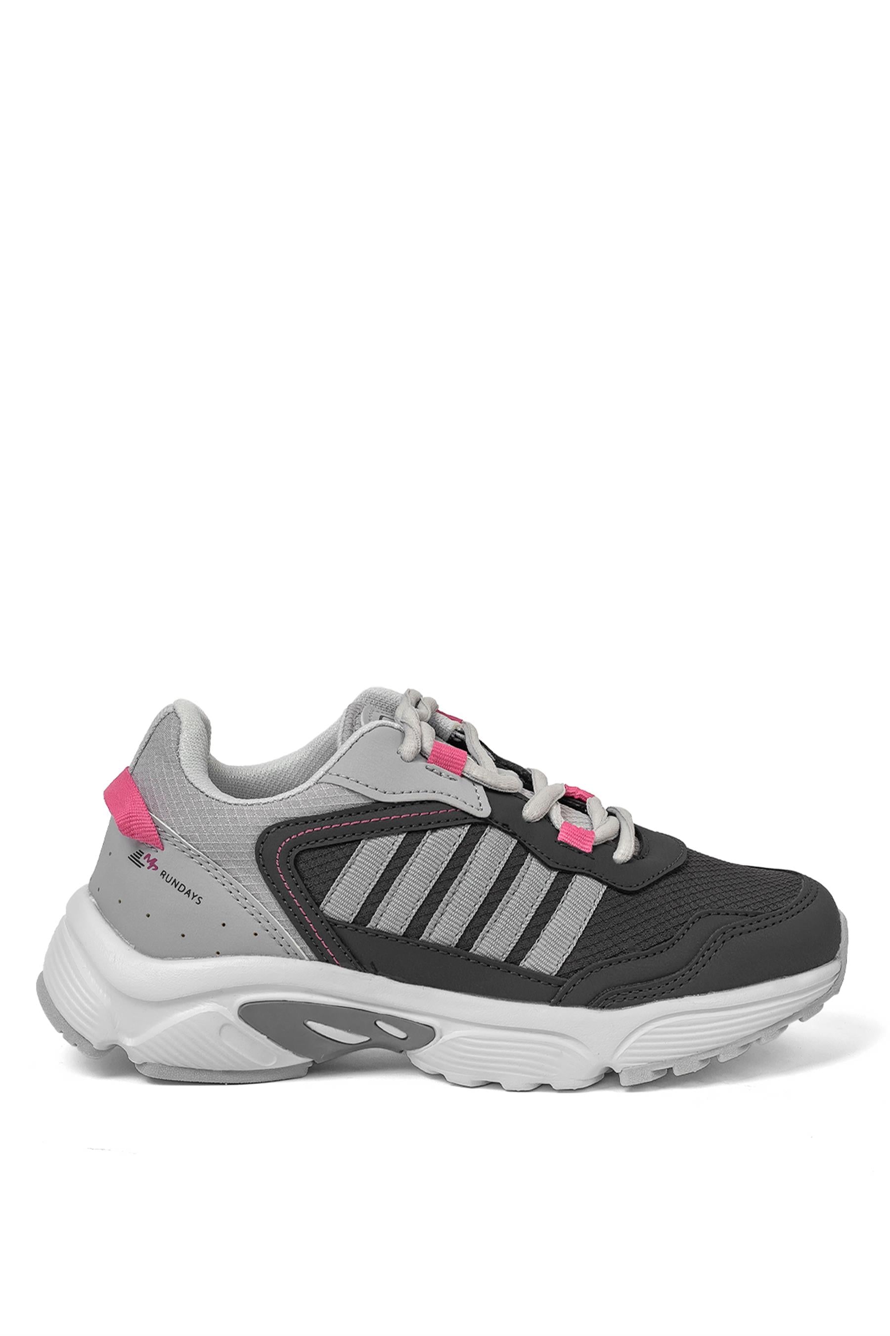 M.P. 232-1236ZN Kadın Sneaker Ayakkabı Füme