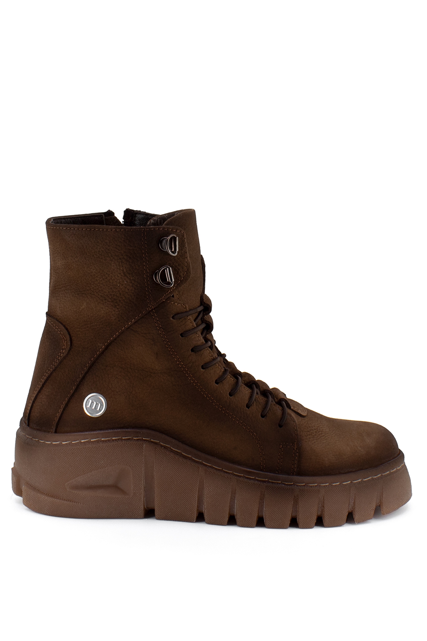 Mammamia D22KB-1470N Kadın Hakiki Deri Bot Tarçın