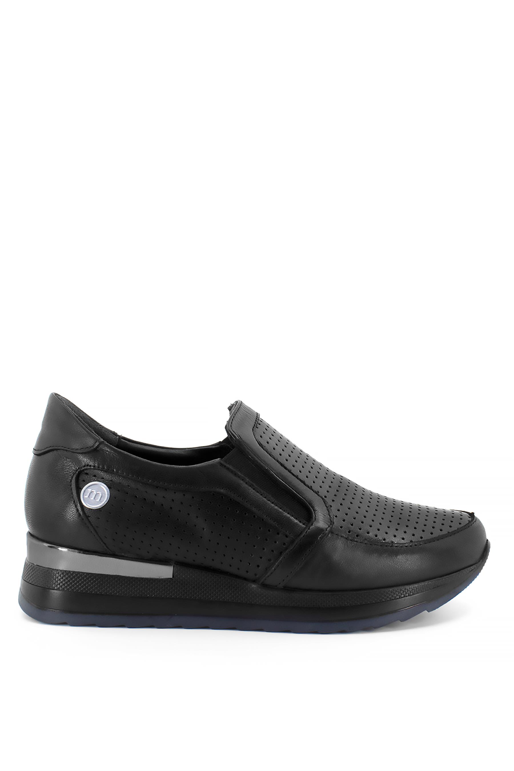 Mammamia D23YA-3255C Kadın Deri Günlük Ayakkabı Siyah - Ayakkabı Fuarı Elit