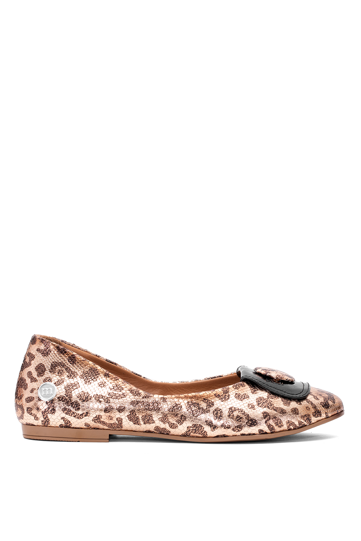 Mammamia D25YA-7225 Kadın Hakiki Deri Babet Rose