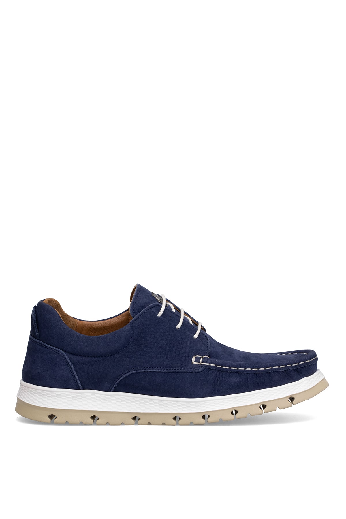 Marcomen 152-19601 Erkek Hakiki Deri Casual Ayakkabı Lacivert