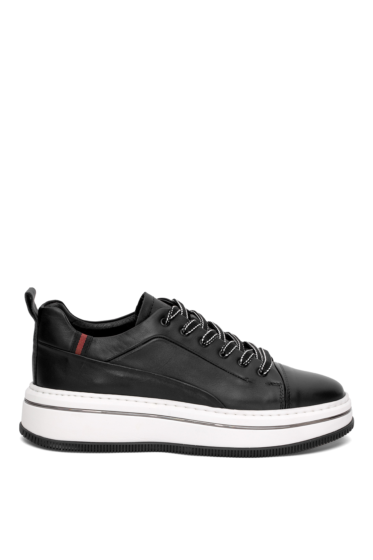 Marcomen 152-21095 Erkek Hakiki Deri Casual Ayakkabı Siyah