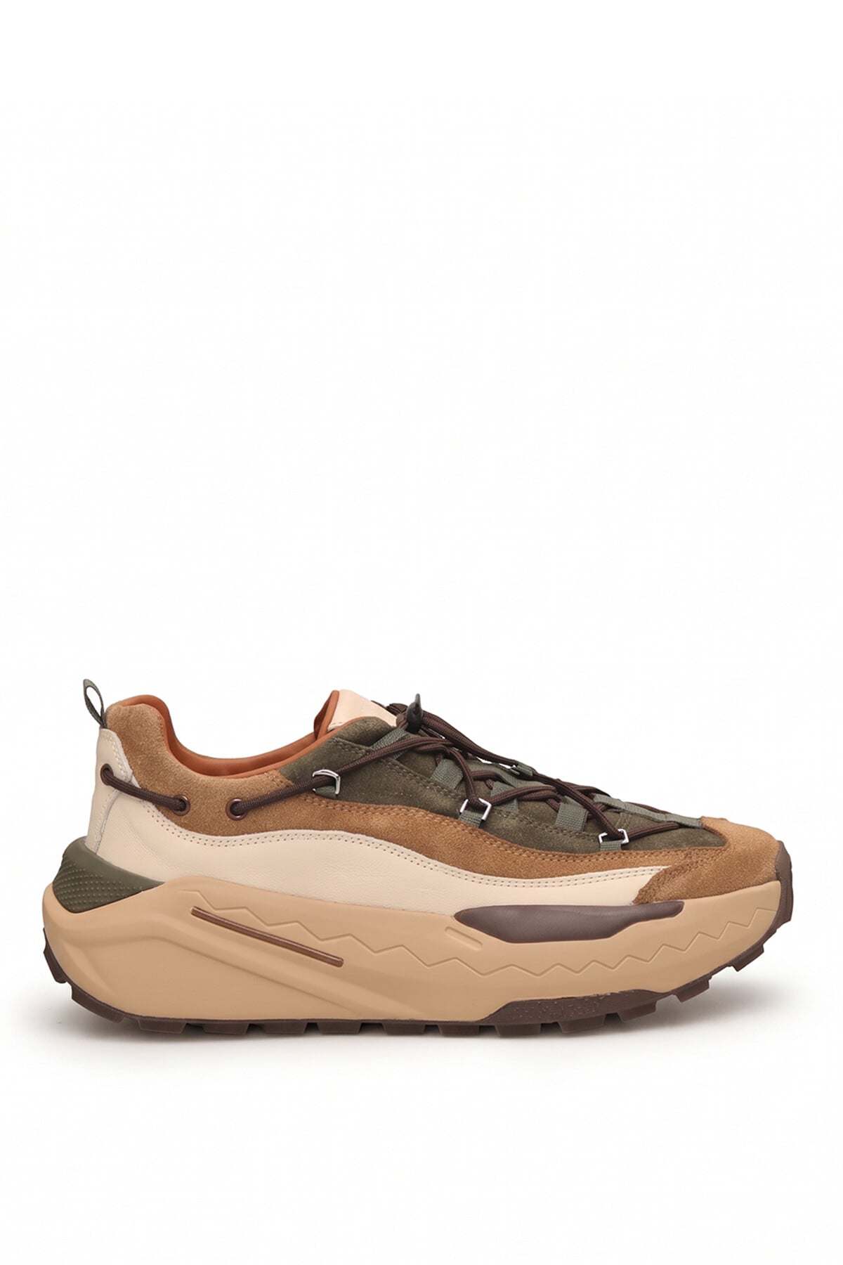 Marcomen 152-24208 Erkek Hakiki Deri Klasik Sneaker Çok Renkli