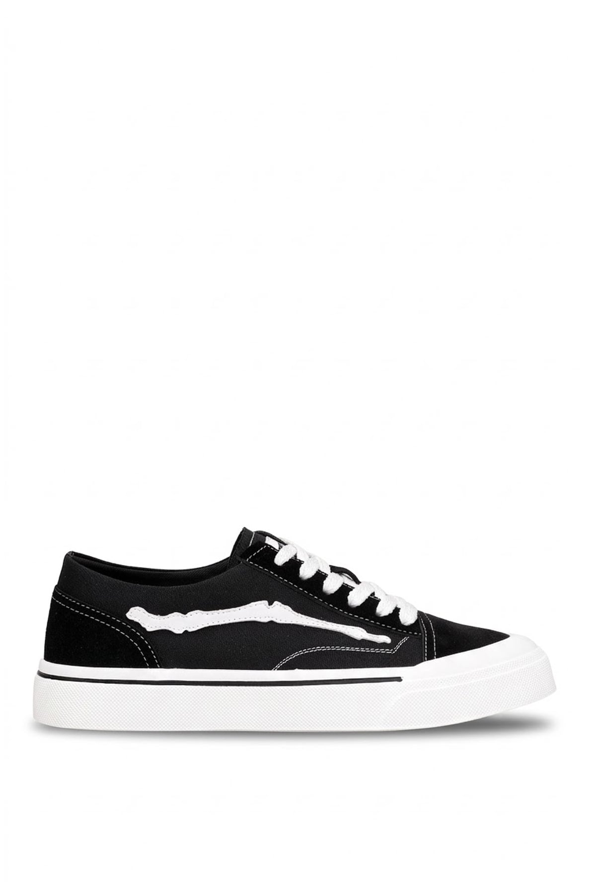 Marcomen 19051 Erkek Hakiki Deri Klasik Sneaker Siyah