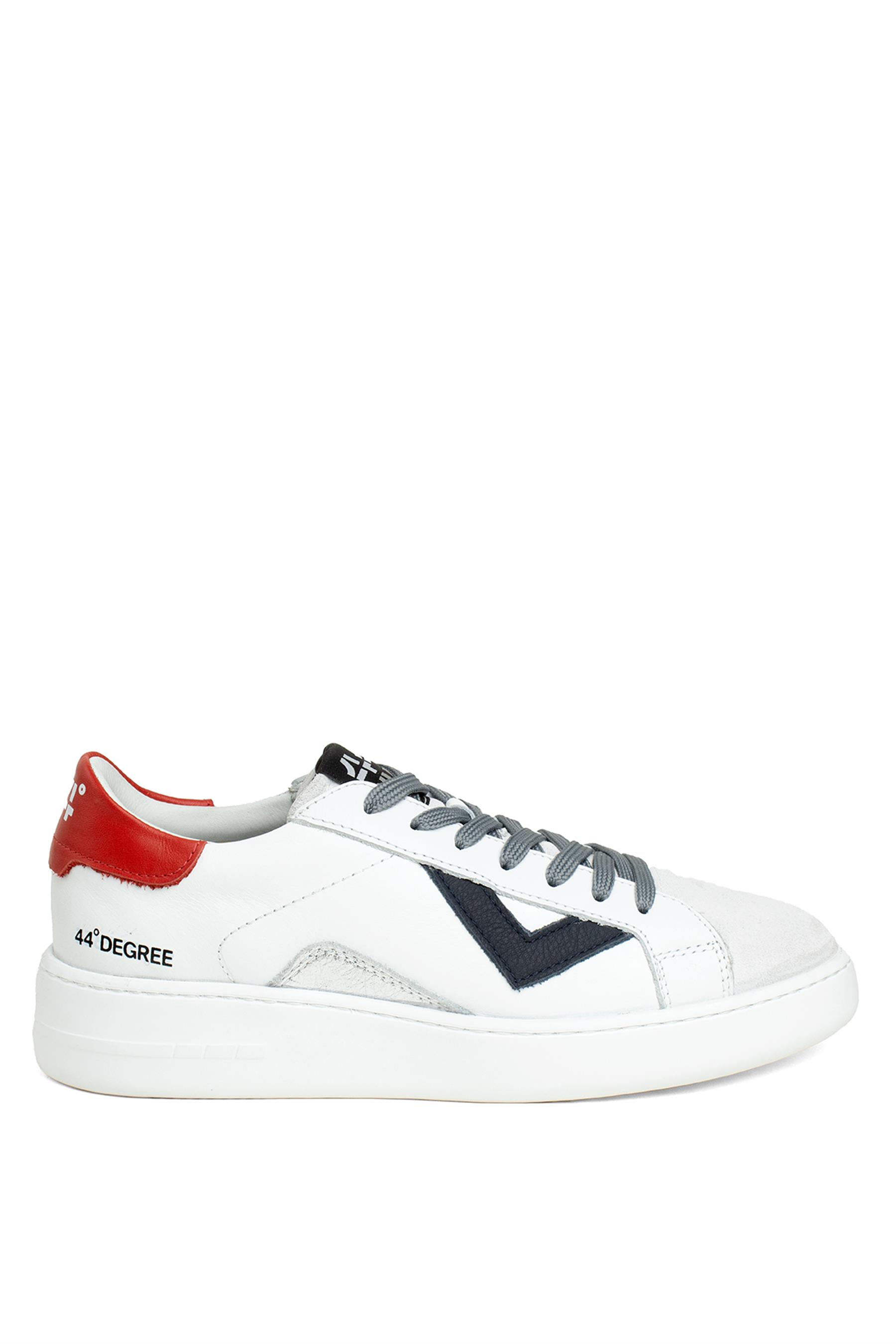 Marcomen 19576 Erkek Hakiki Deri Klasik Sneaker Beyaz