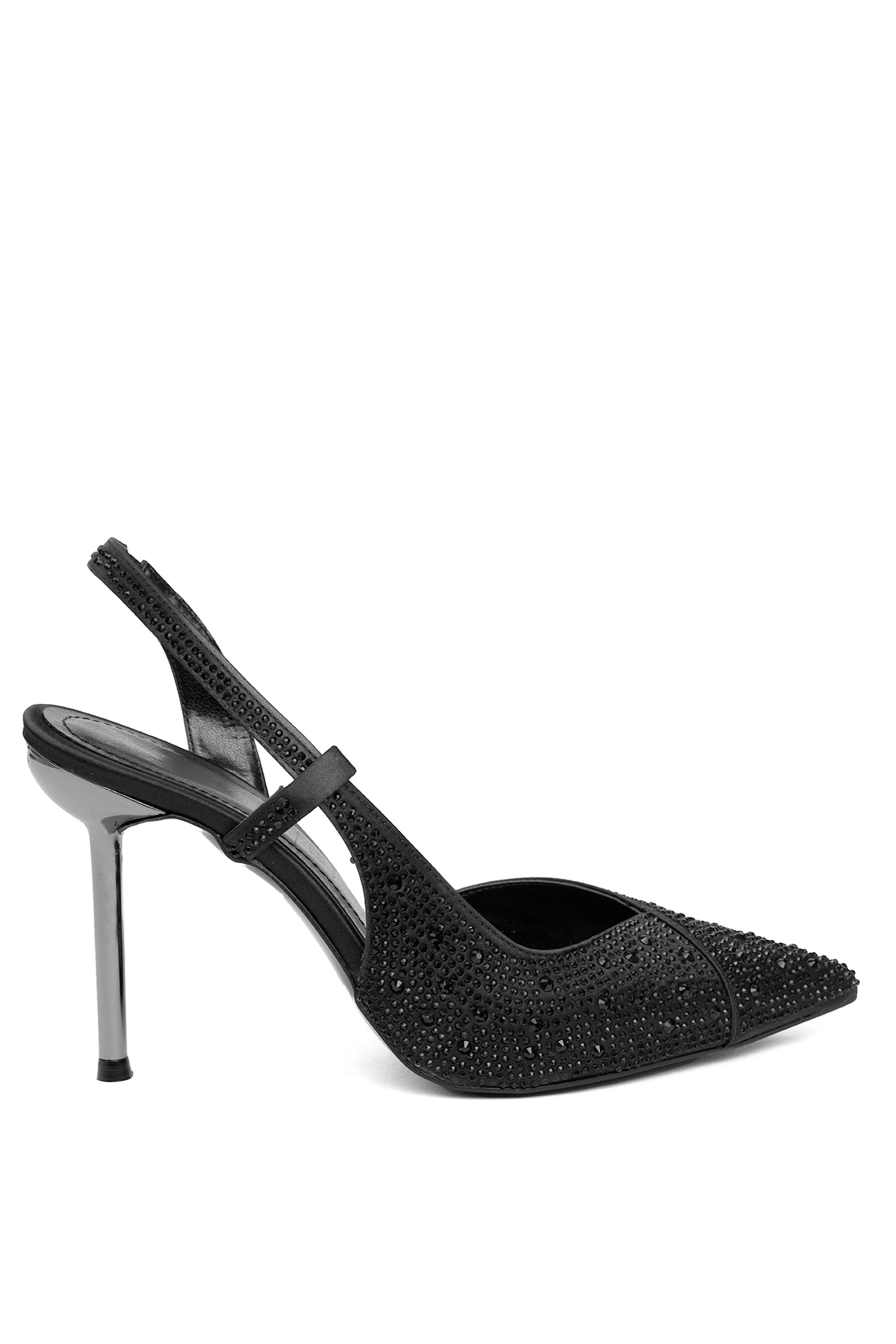 Miss Park Moda PM170 K9260 Kadın Abiye Ayakkabı Siyah