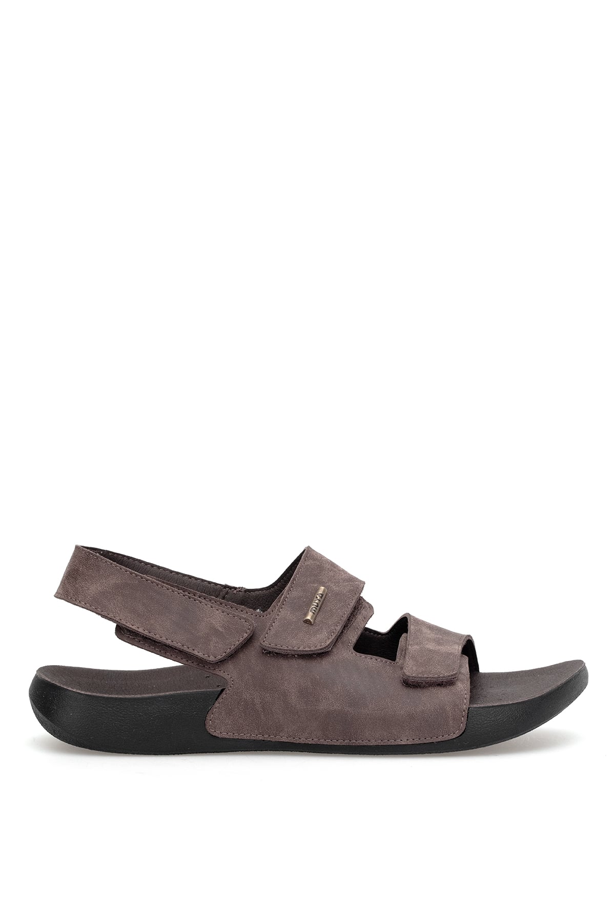 Muya 31406-3095-26Y Avada Erkek Ortopedik Düz Sandalet Kahverengi