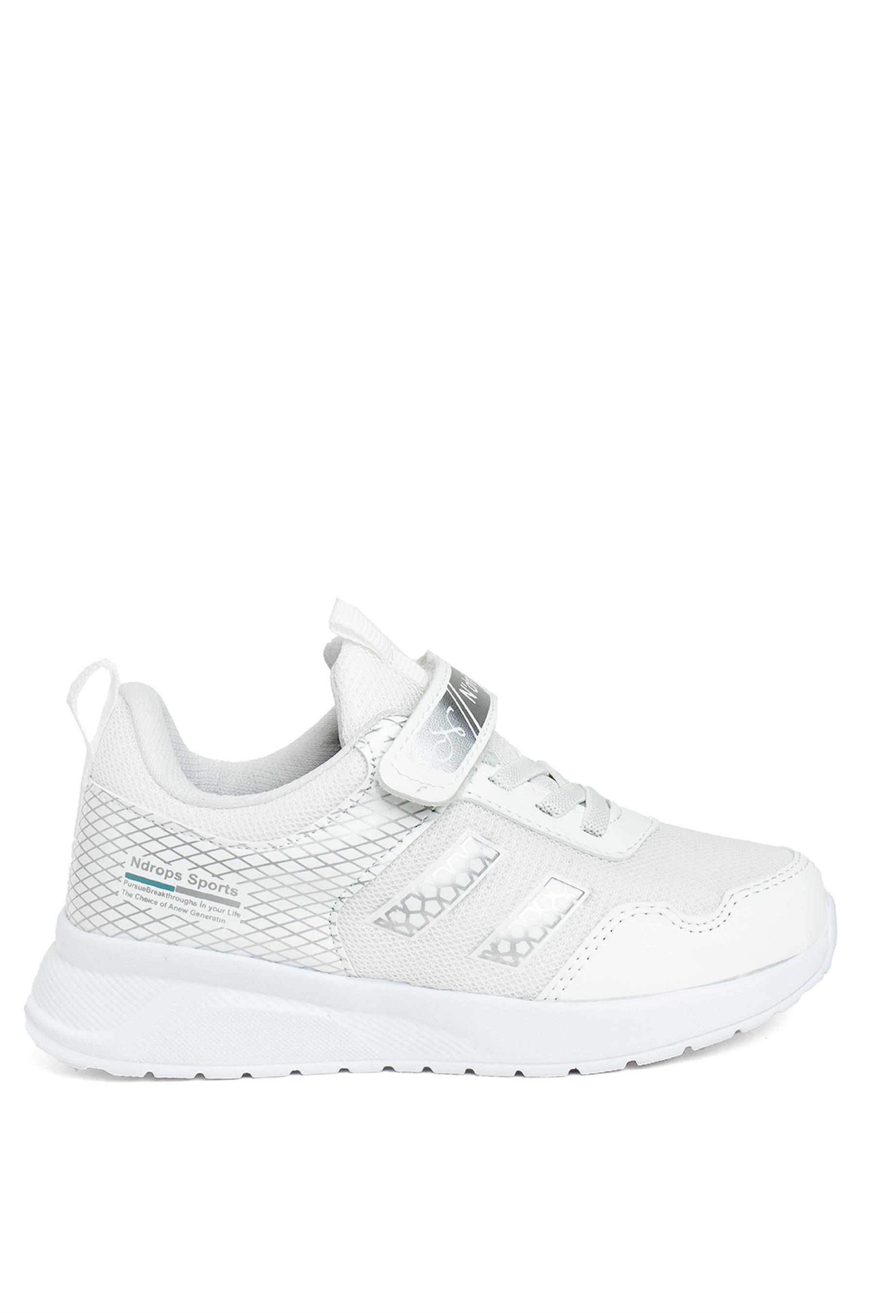 Ndrops NDR01 Filet Kız Çocuk Spor Ayakkabı Beyaz
