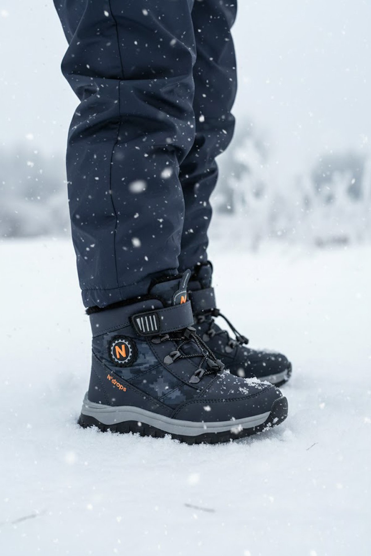 Ndrops YSEYL015 Outdoor Çocuk Bot Lacivert