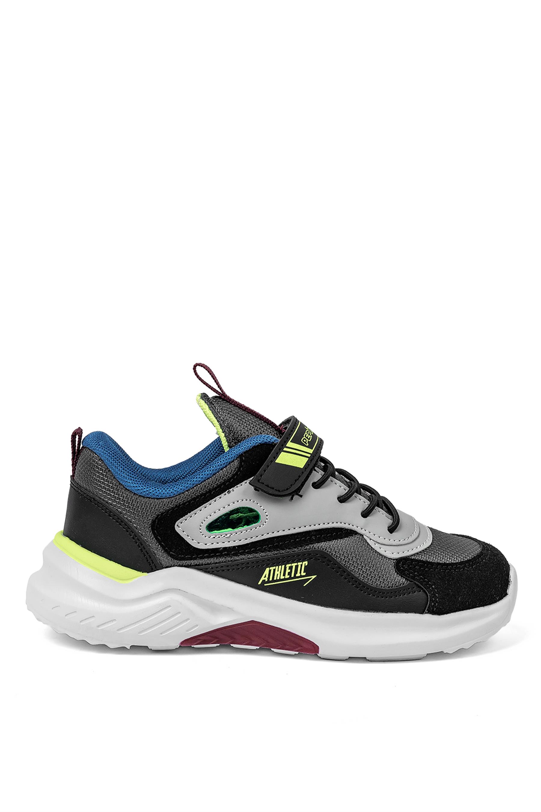 Pepino FK23-1543 Filet Erkek Çocuk Spor Ayakkabı Siyah - Gri