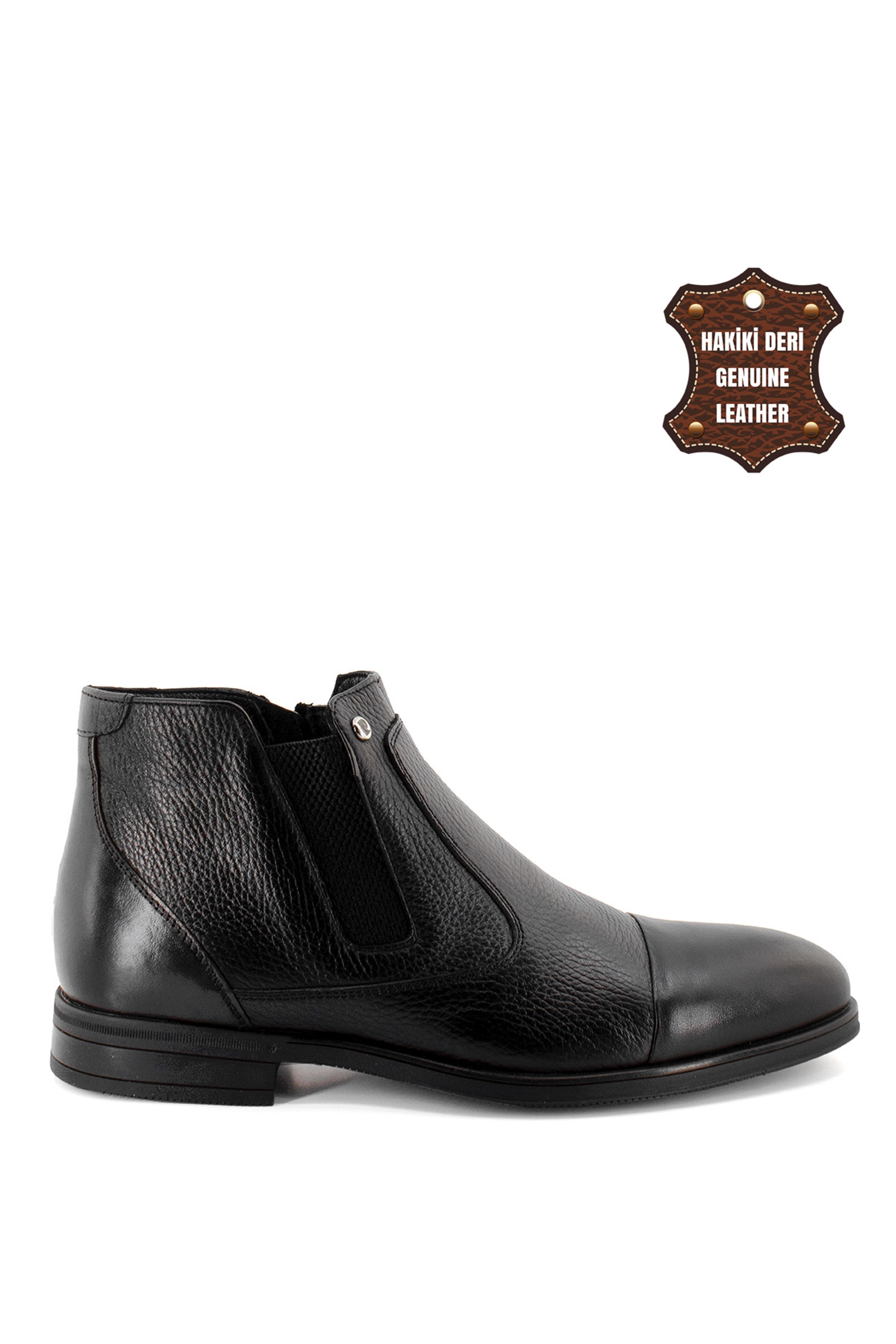Pierre Cardin 11925251C Erkek Hakiki Deri Bot Siyah